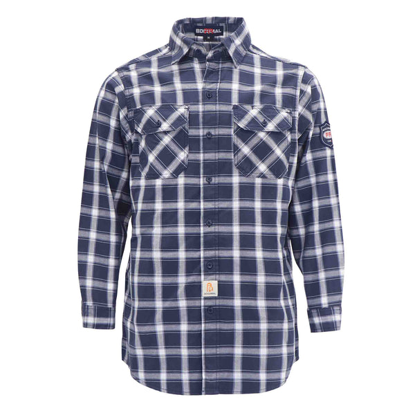 6.5OZ Classic Plaid Shirts With Button