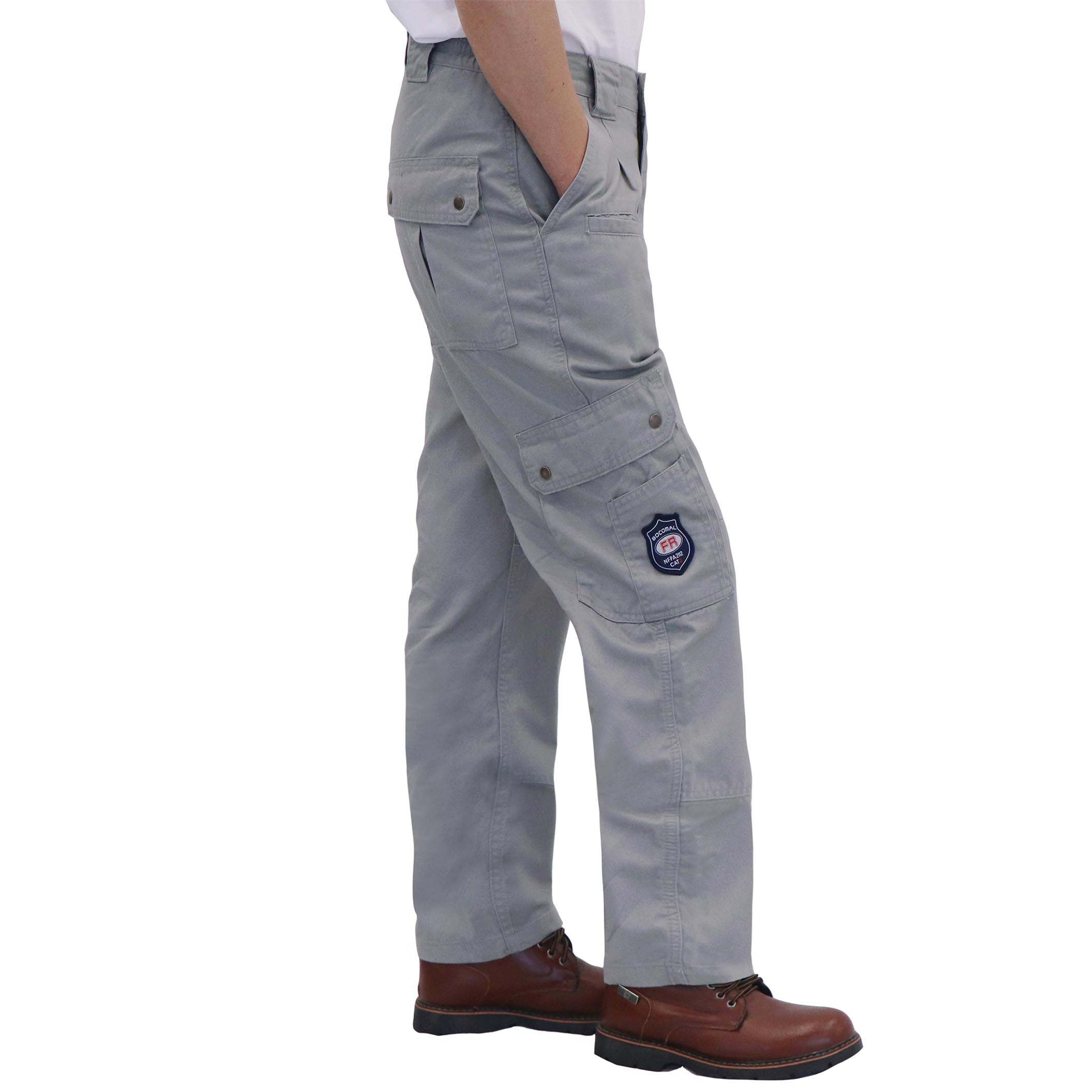 Bocomal FR Pants for Men Cargo Flame Resistant Pants(2112&CAT2