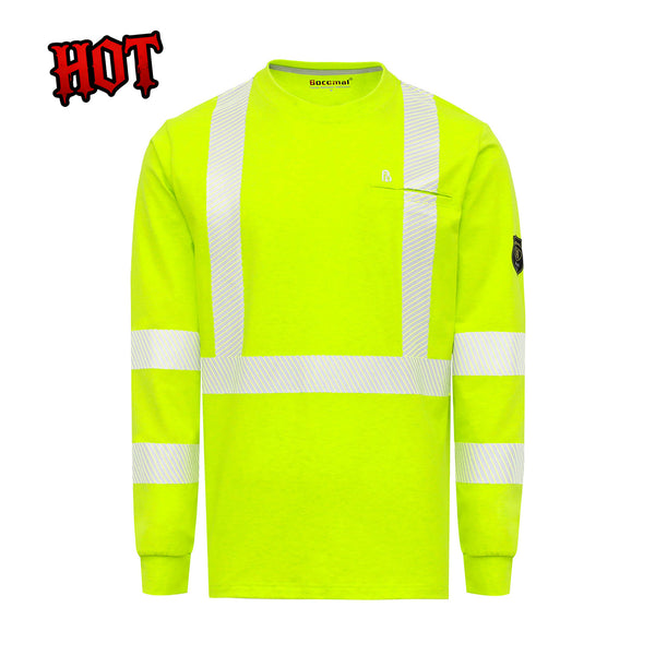 6OZ Hi Vis T-Shirts(Normal Yellow Color)