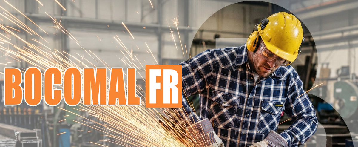 7.5OZ FR 100% C NFPA2112 Welding Shirt- 0910