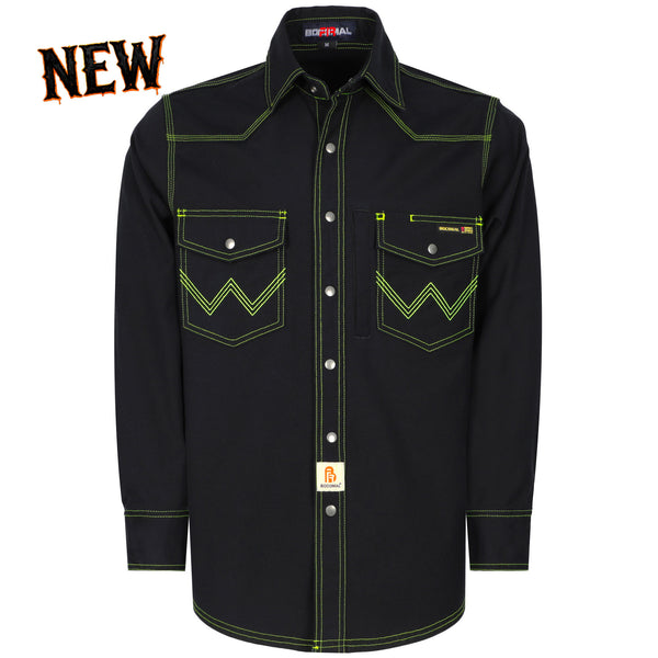 8.5oz Heavyweight Stretch Canvas FR Welding Shirts