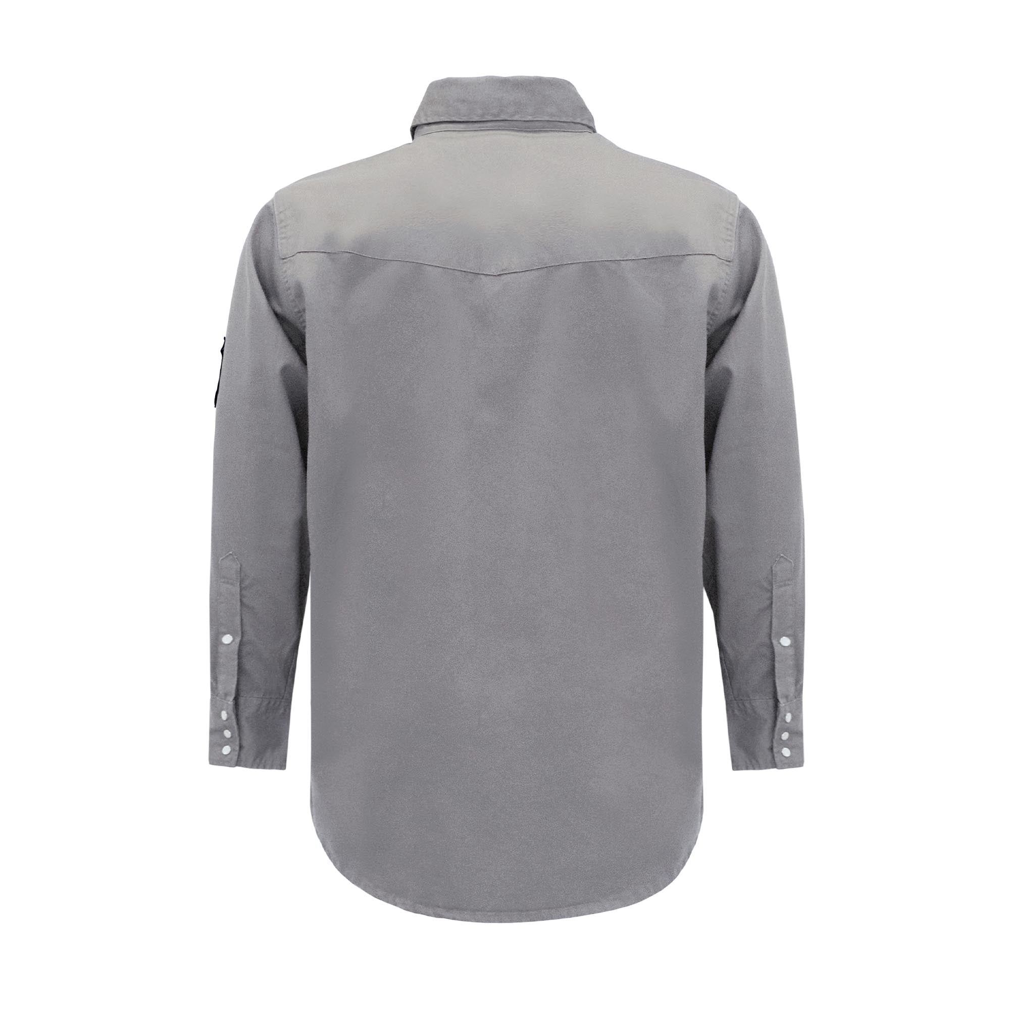 6.5OZ Classic Shirts With Pearl Snap-0901-1