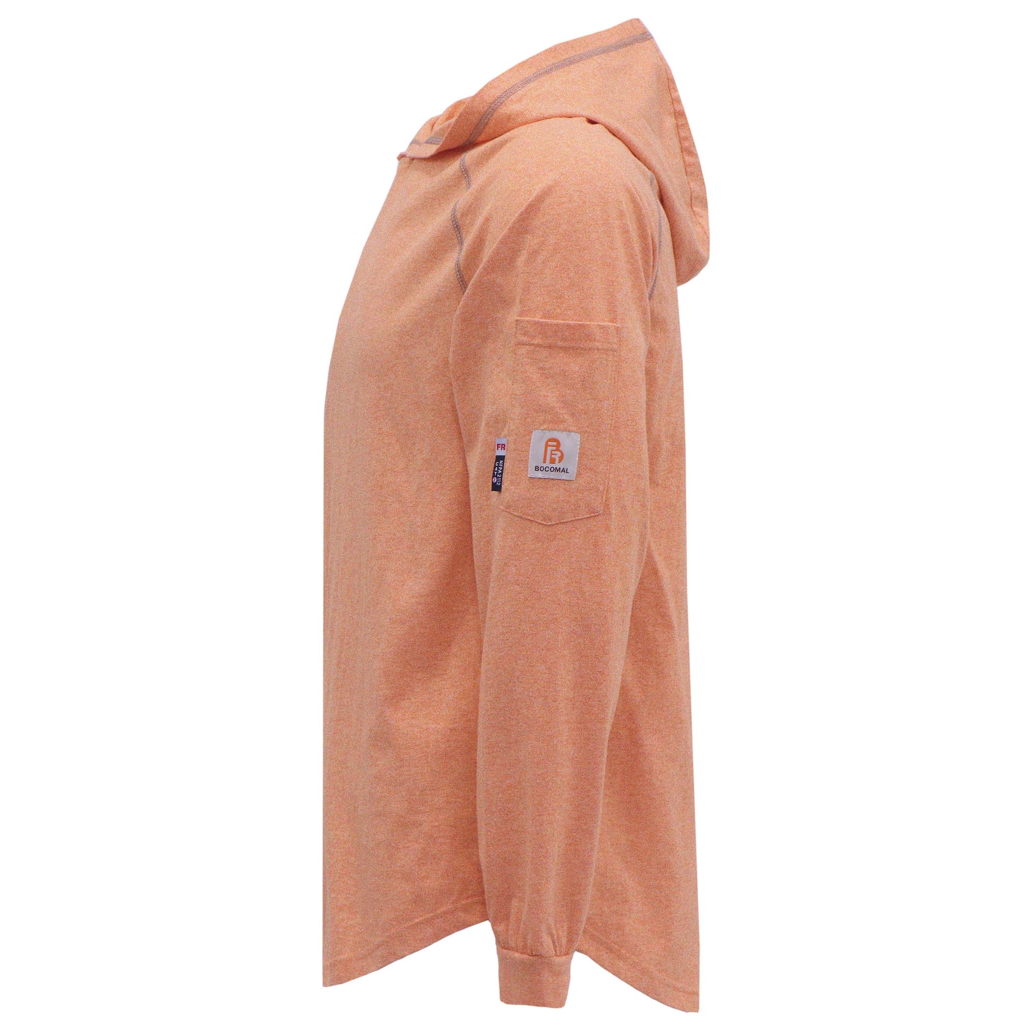 6OZ Buttonless Hoodie T-Shirts/Decorative Thread-6322