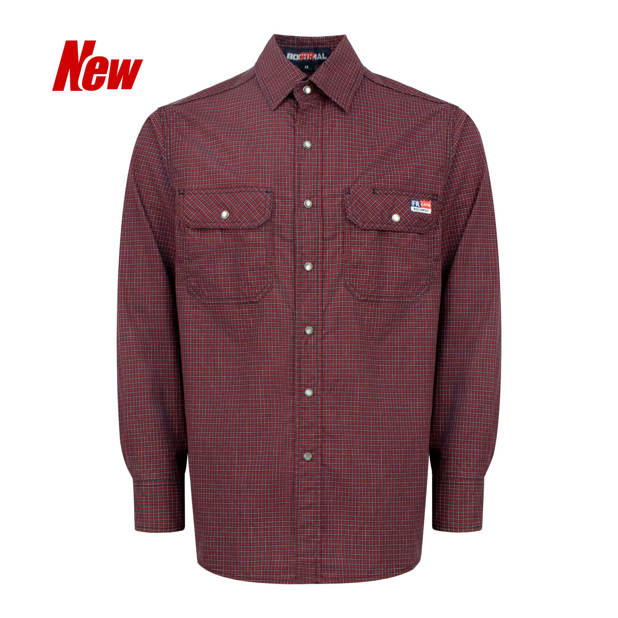5.5OZ FR Plaid Shirt - B841