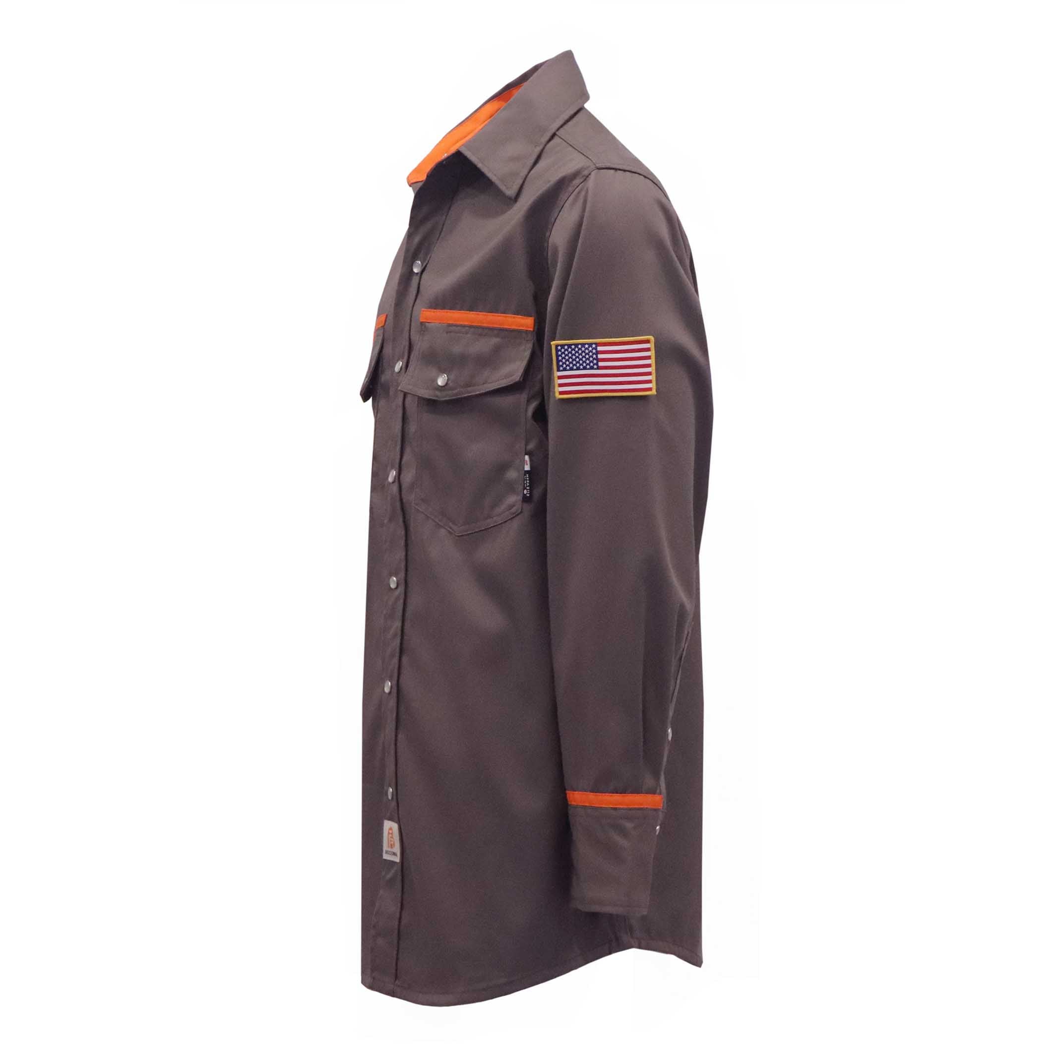 6.5OZ Solid Water & Oil Repellent Work Shirt - 5407