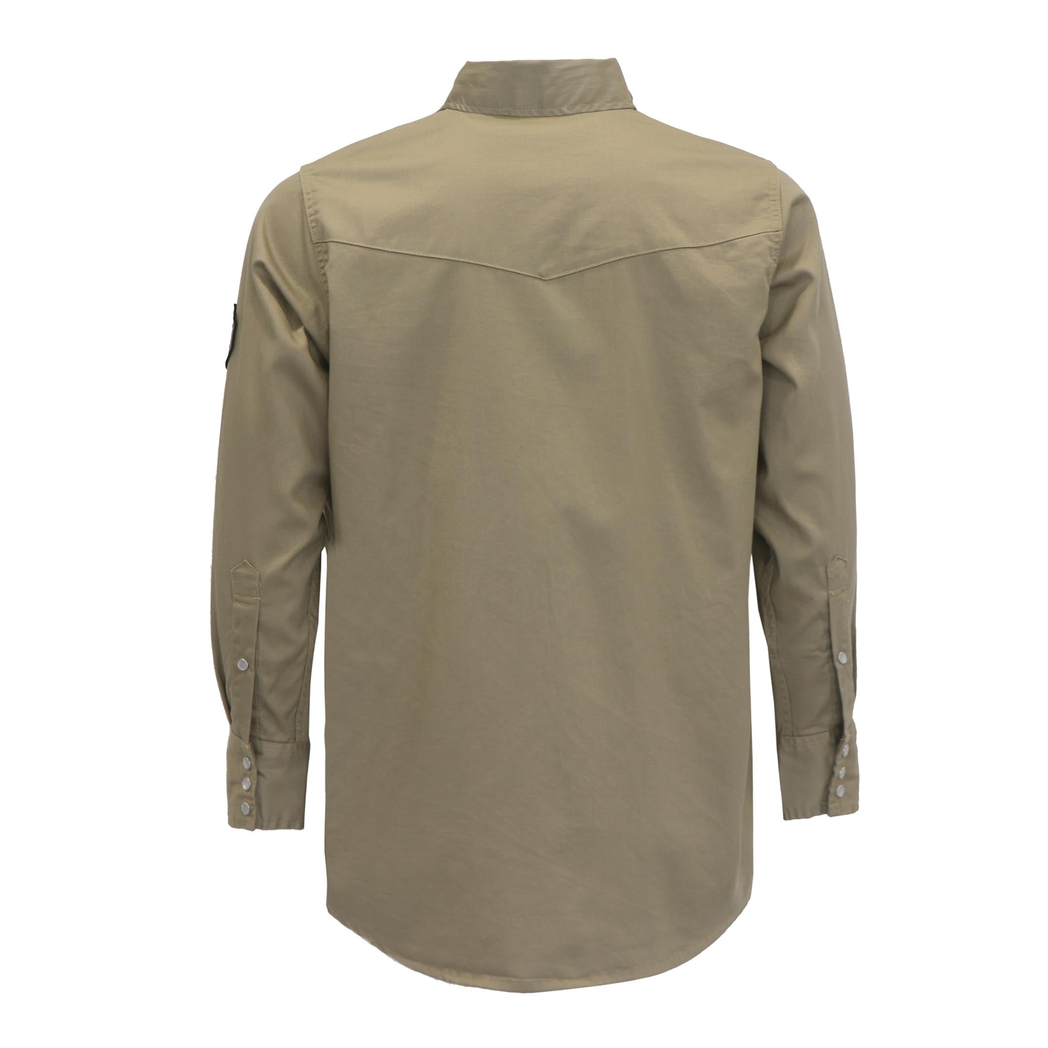6.5OZ Classic Shirts With Pearl Snap-0901-1