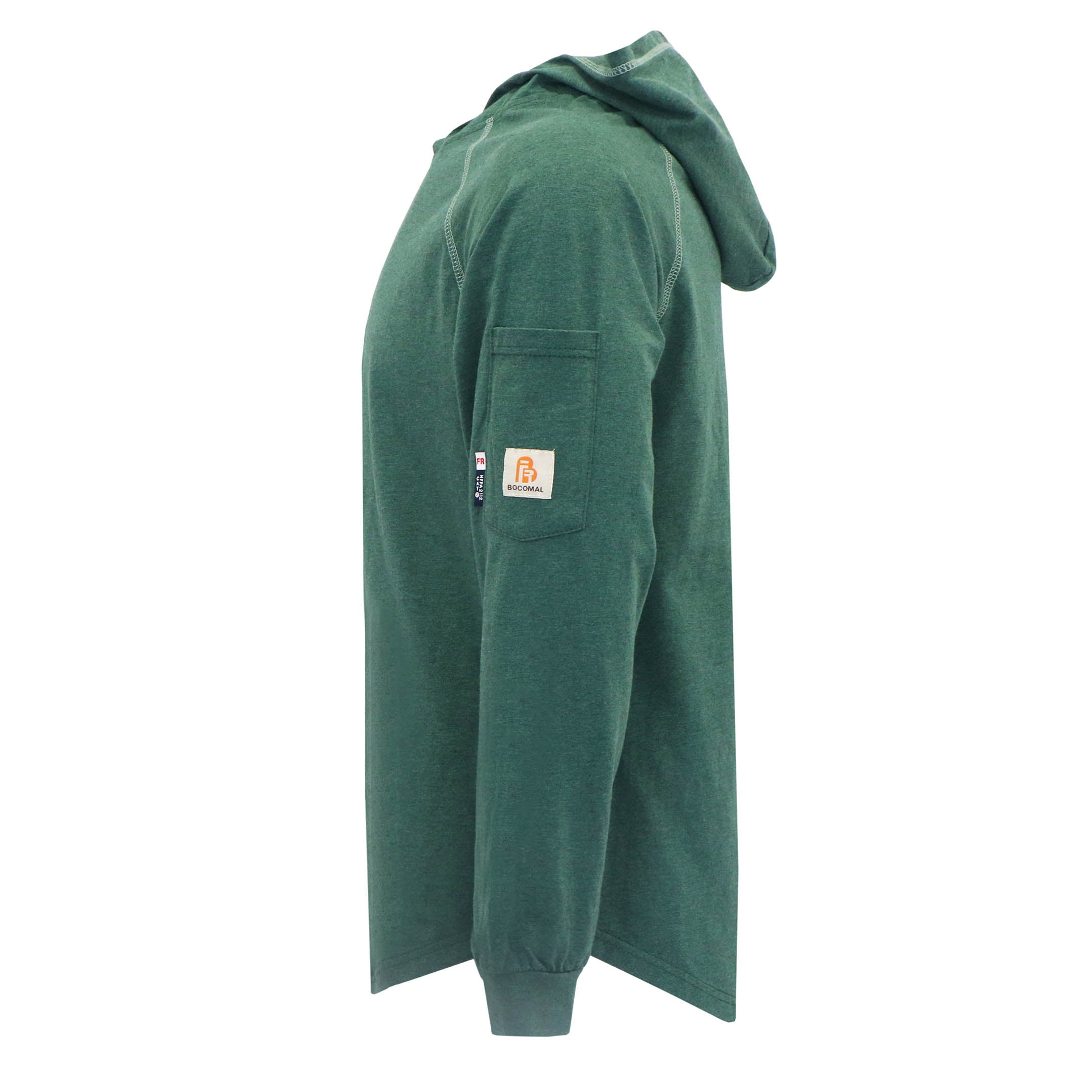 6OZ Buttonless Hoodie T-Shirts/Decorative Thread-6322