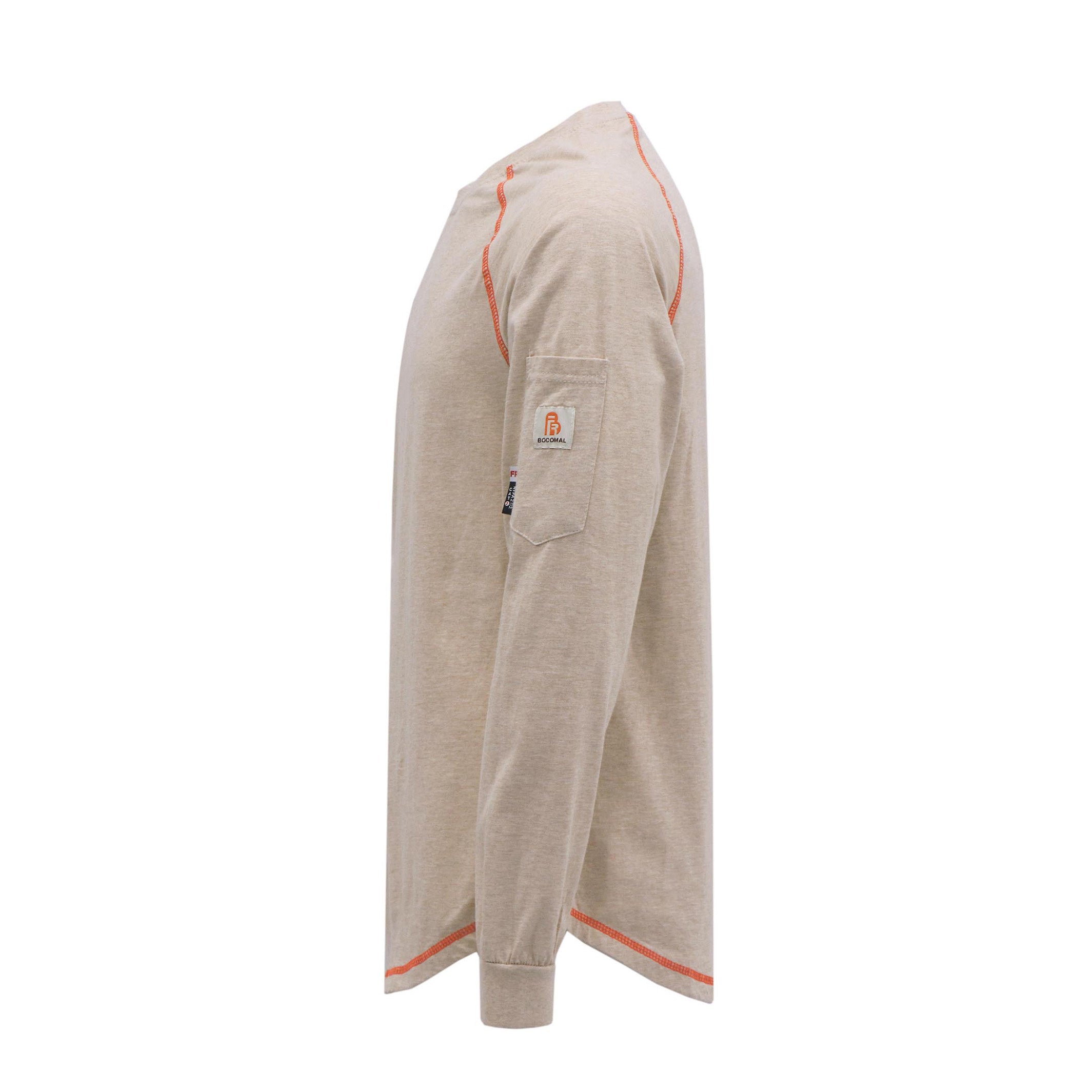 6OZ Buttonless Pullover T-Shirts/Decorative Thread-5622