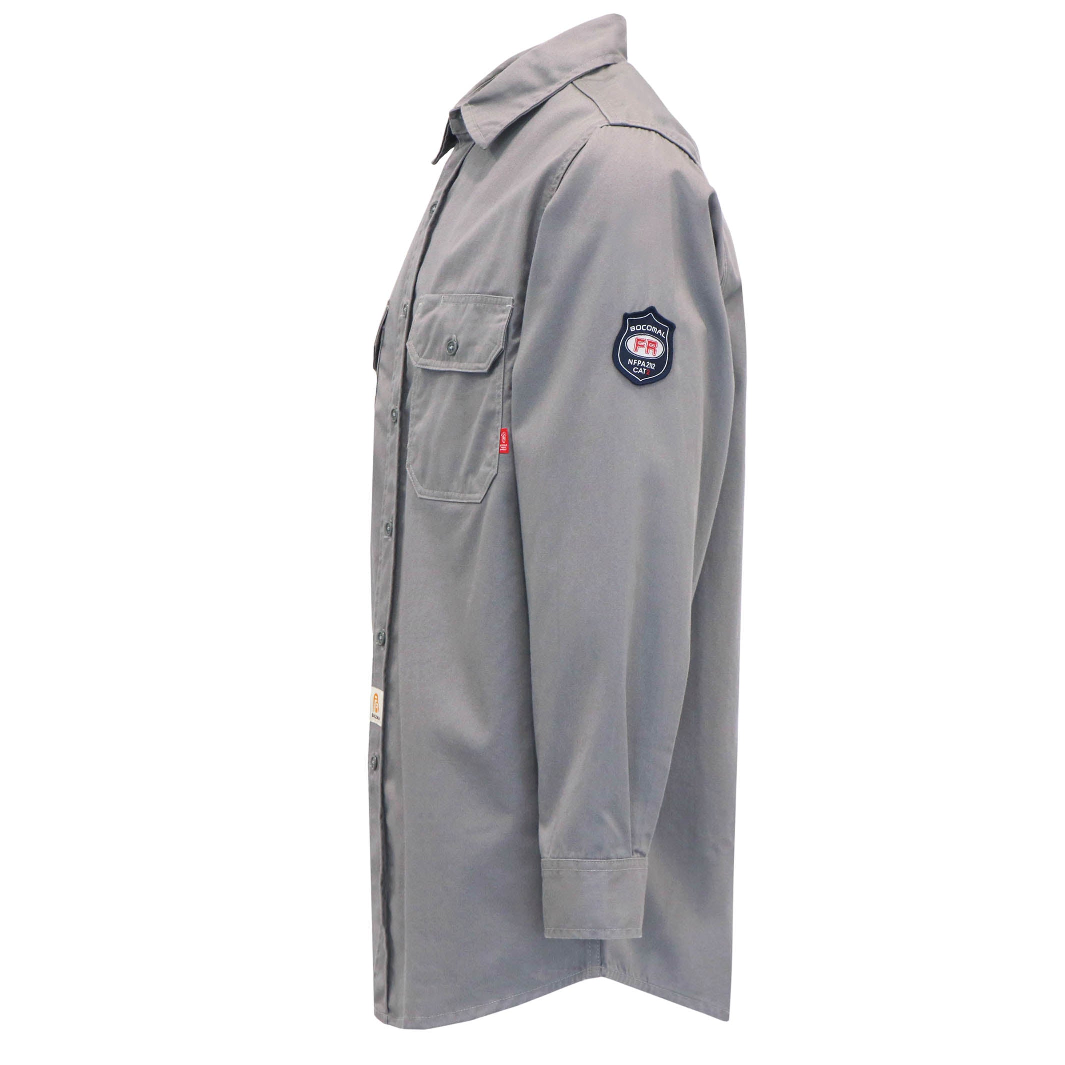 7.5OZ Solid Color Classic Shirts With Button-10801