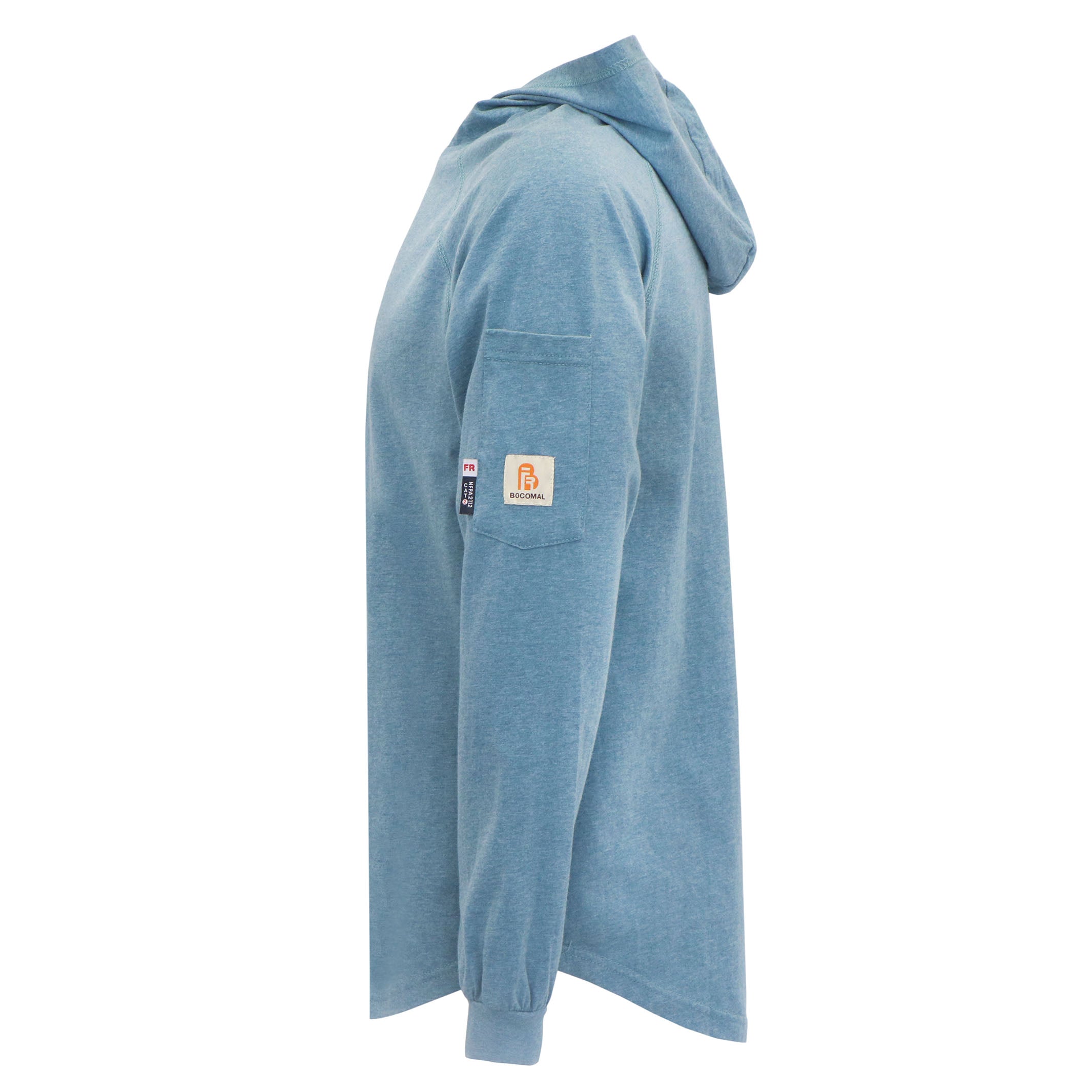 6OZ Buttonless Hoodie T-Shirts/Decorative Thread-6322