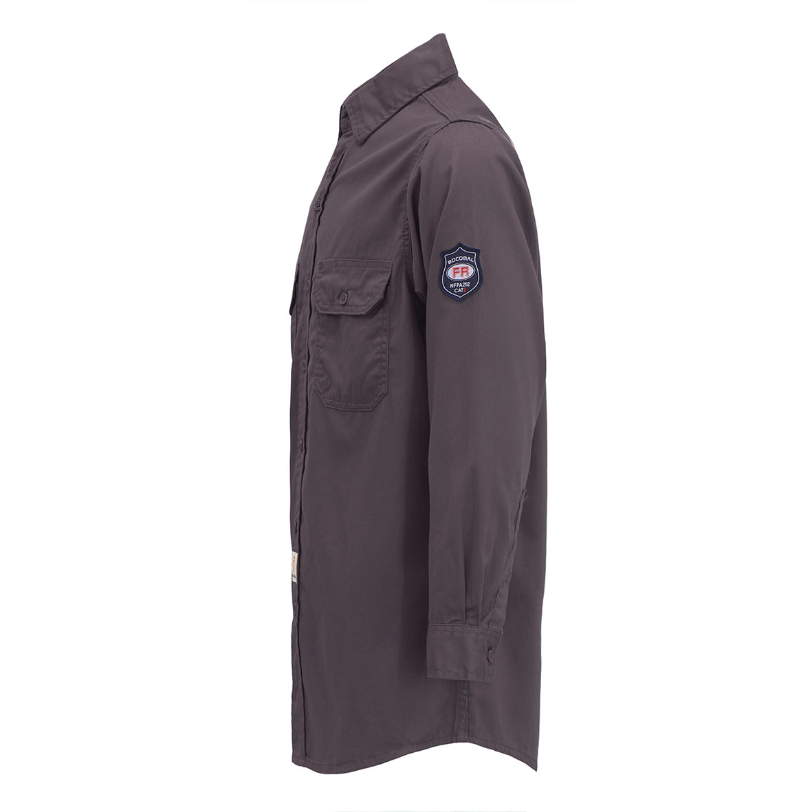 7.5OZ Solid Color Classic Shirts With Button-10801