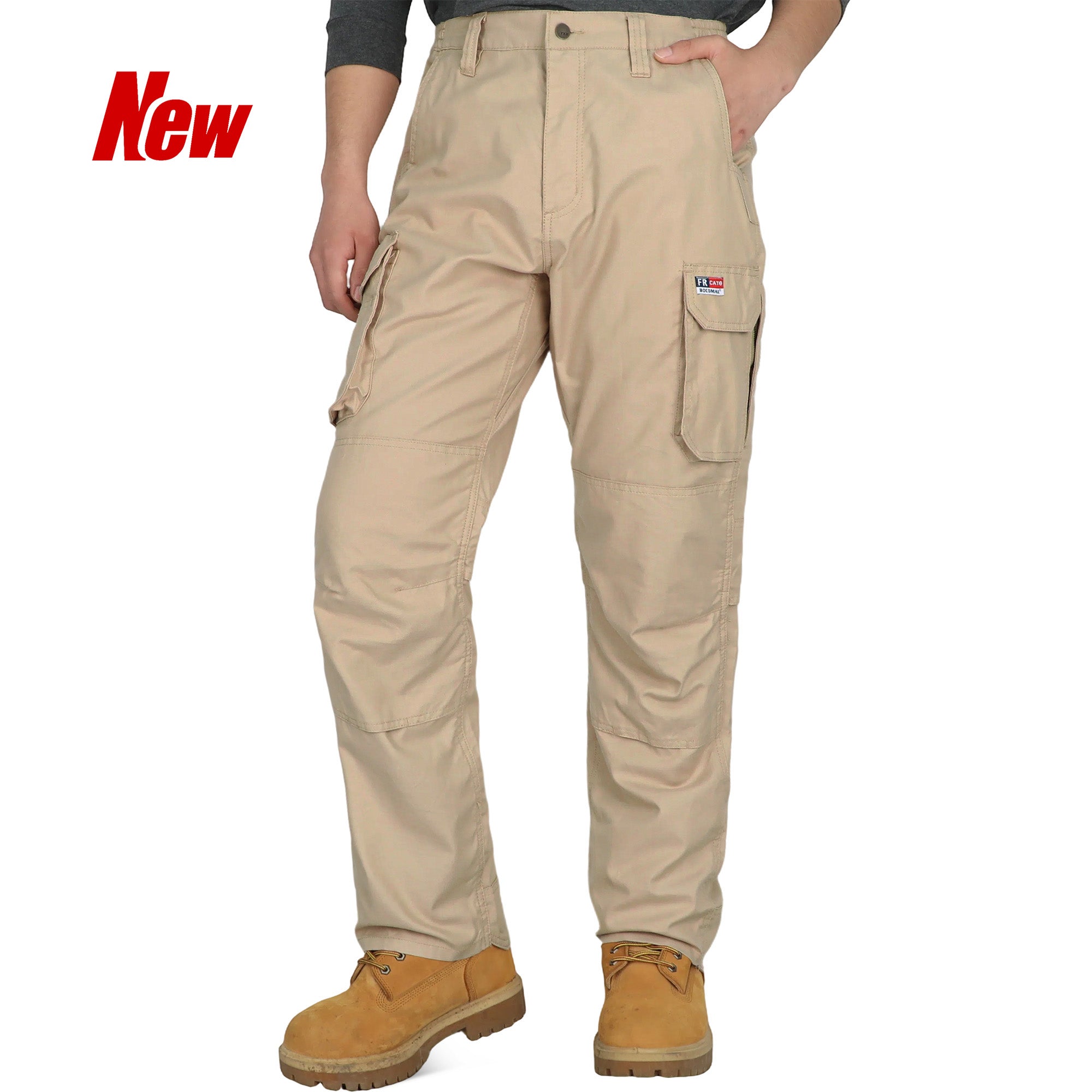 6.5OZ Breathable Airflow Vented Design FR Cargo Pants for Summer-B339