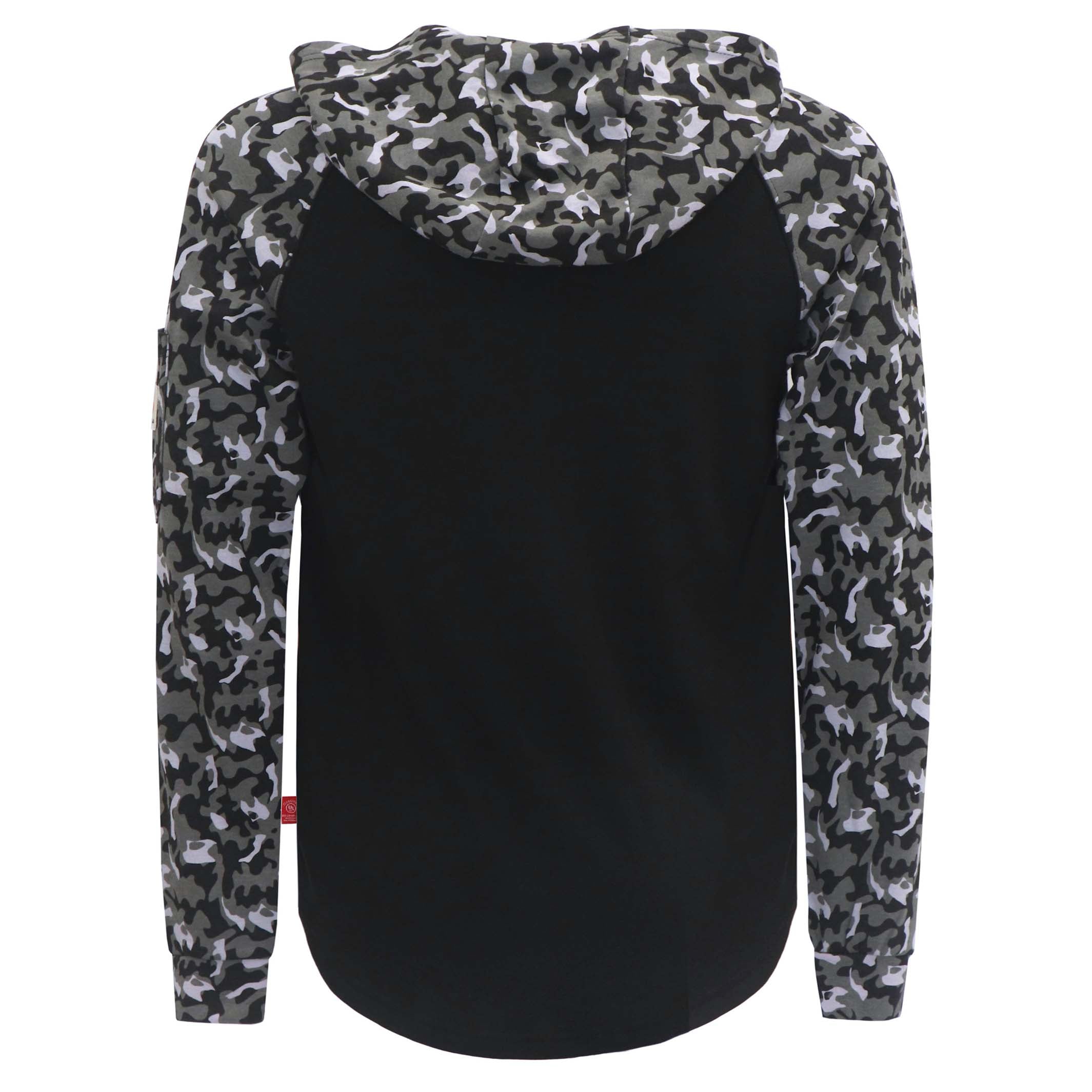 7OZ Buttonless Hoodie T-Shirts/Camouflage-6303