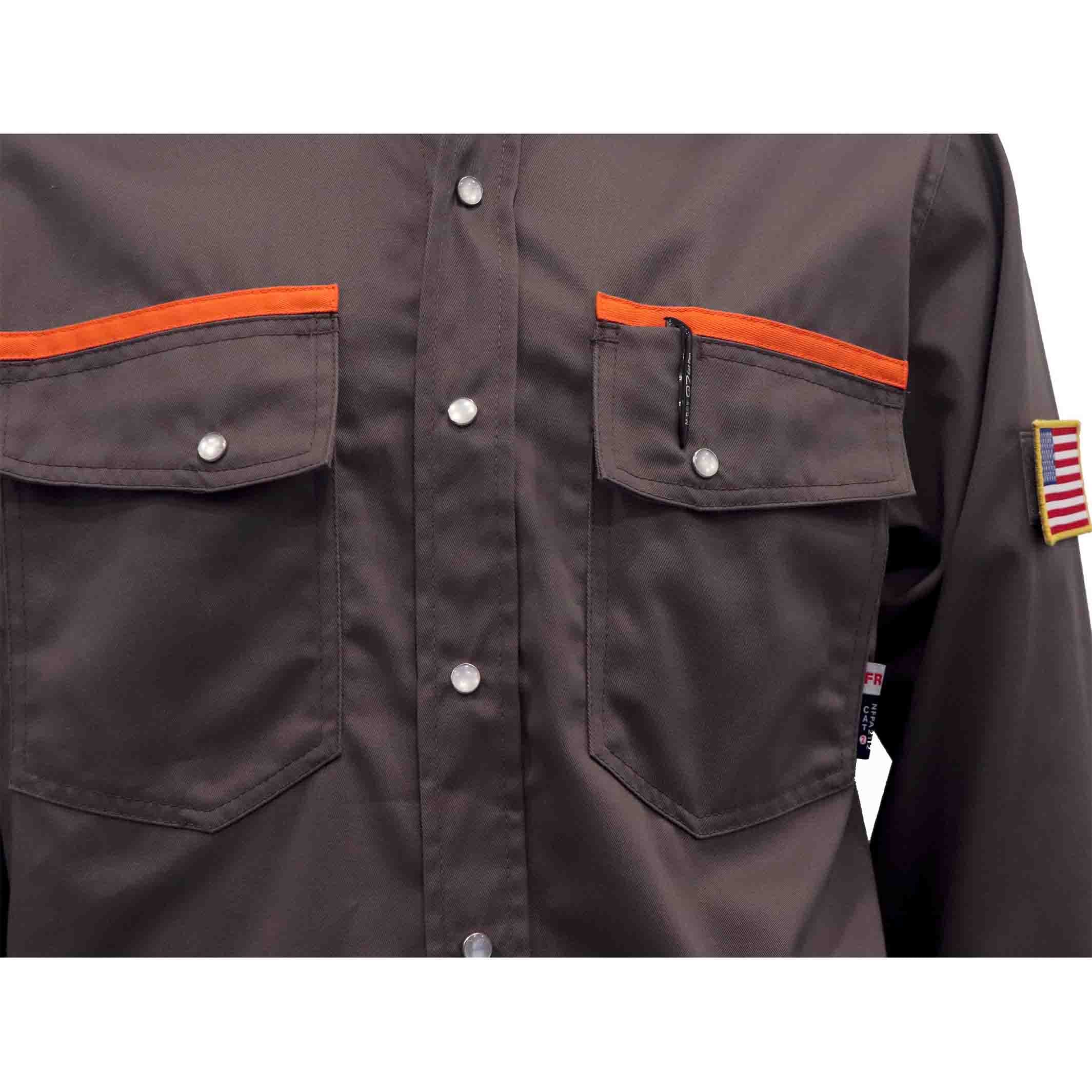 6.5OZ Solid Water & Oil Repellent Work Shirt - 5407