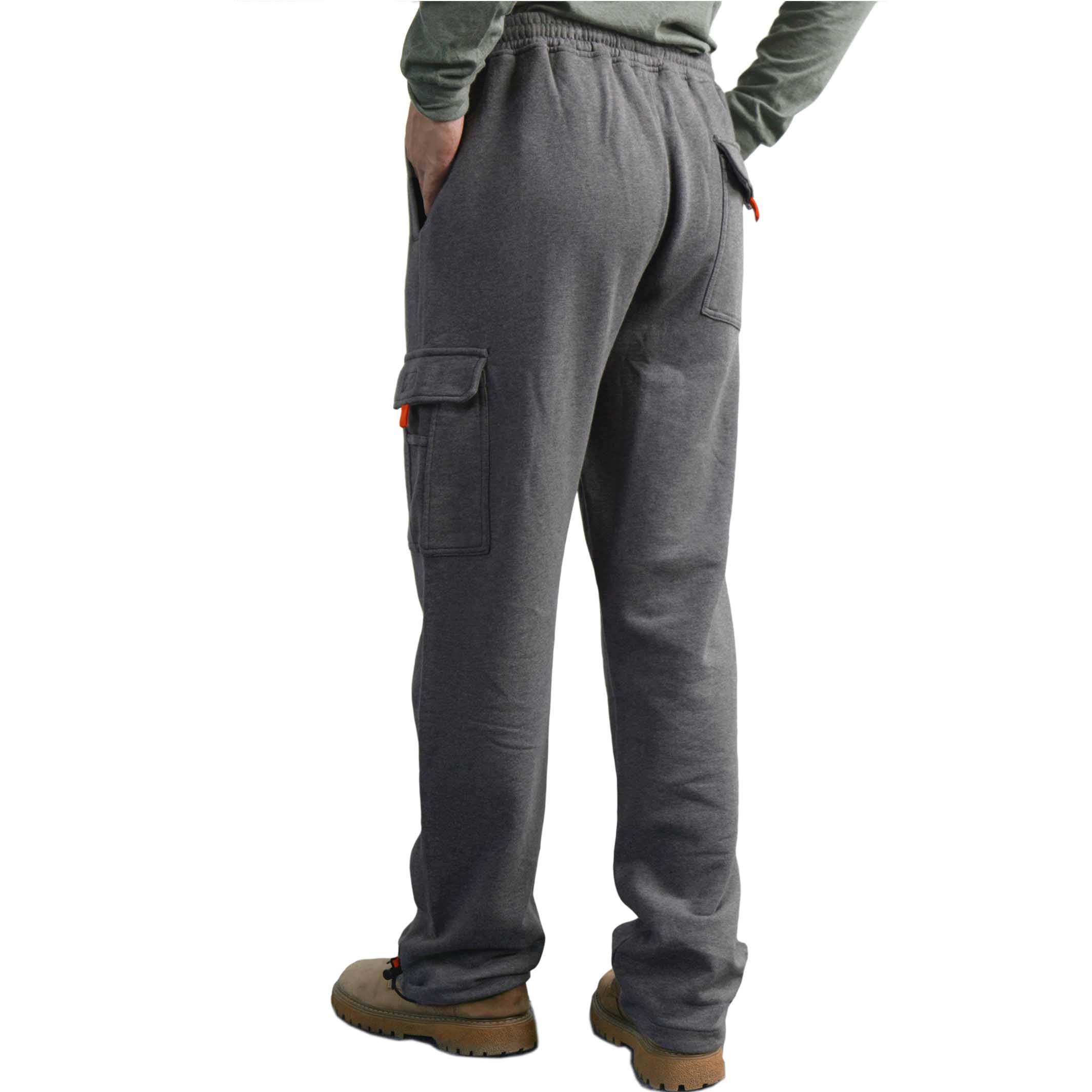 And1 fleece cargo fashion pants