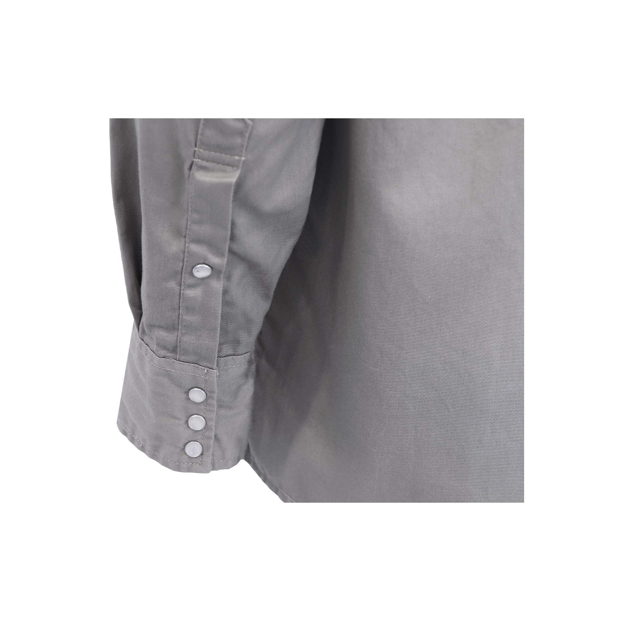 6.5OZ Classic Shirts With Pearl Snap-0901-1