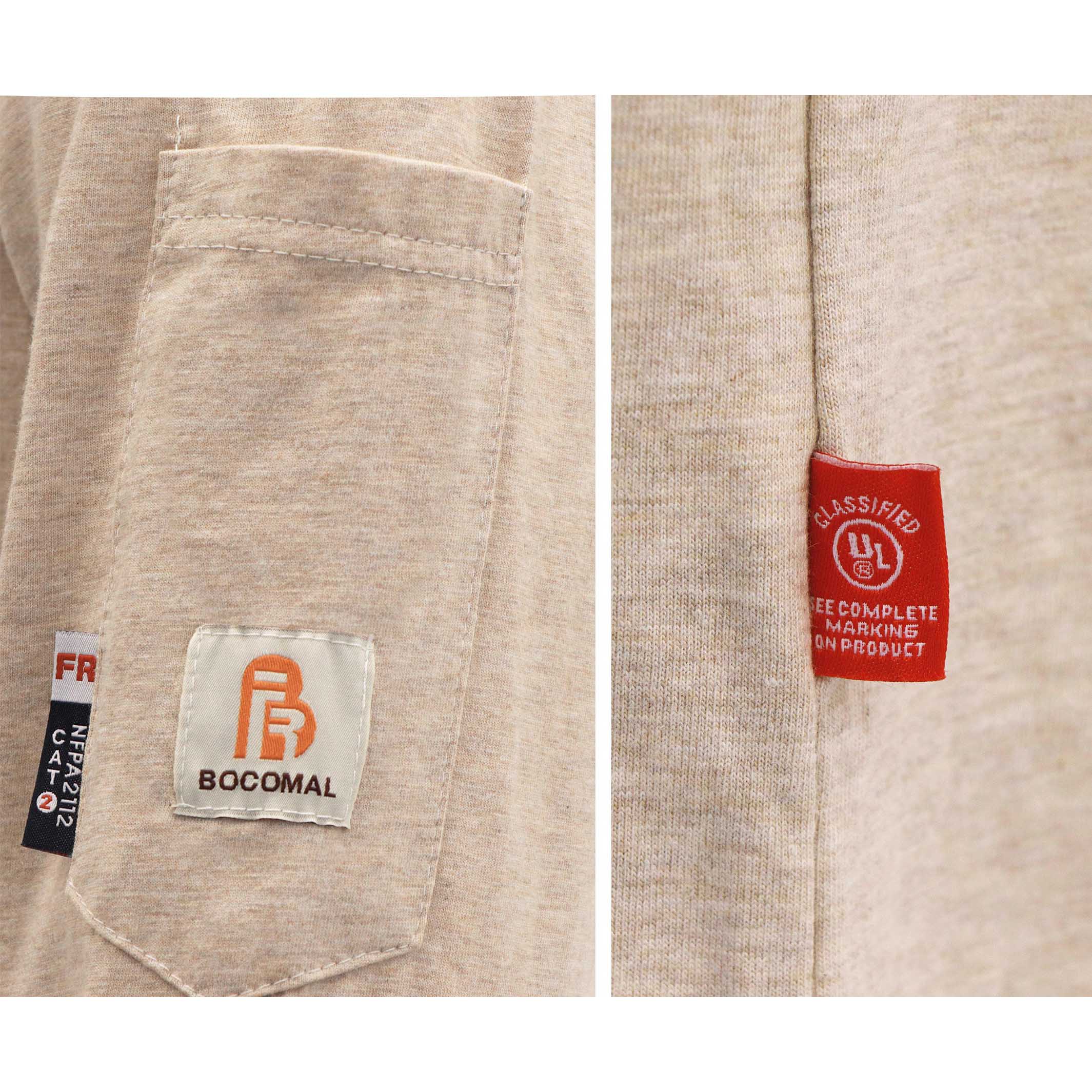 6OZ Buttonless Hoodie T-Shirts/Decorative Thread-6322