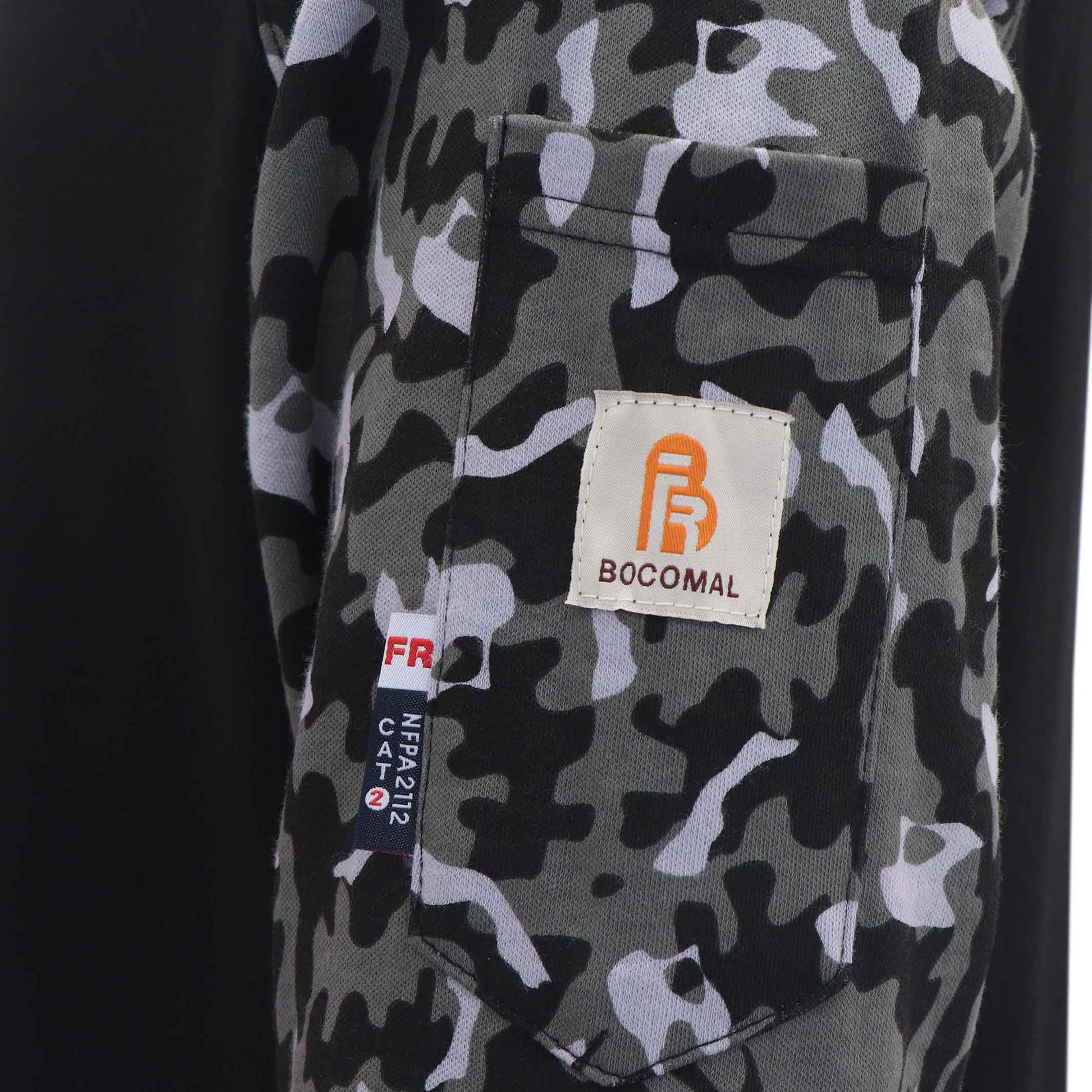 7OZ Buttonless Hoodie T-Shirts/Camouflage-6303
