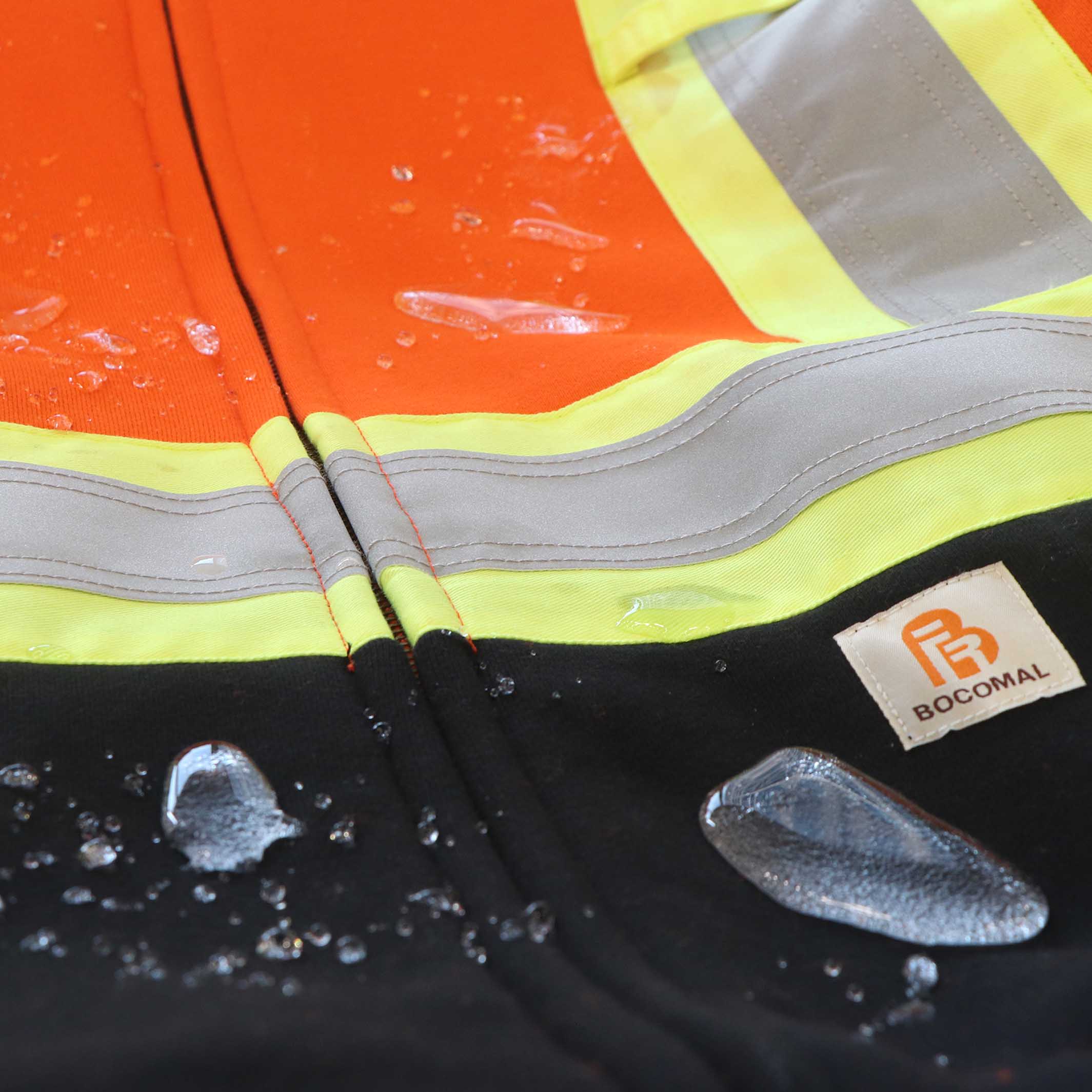 14OZ Hi Vis Hoodies-2519HV