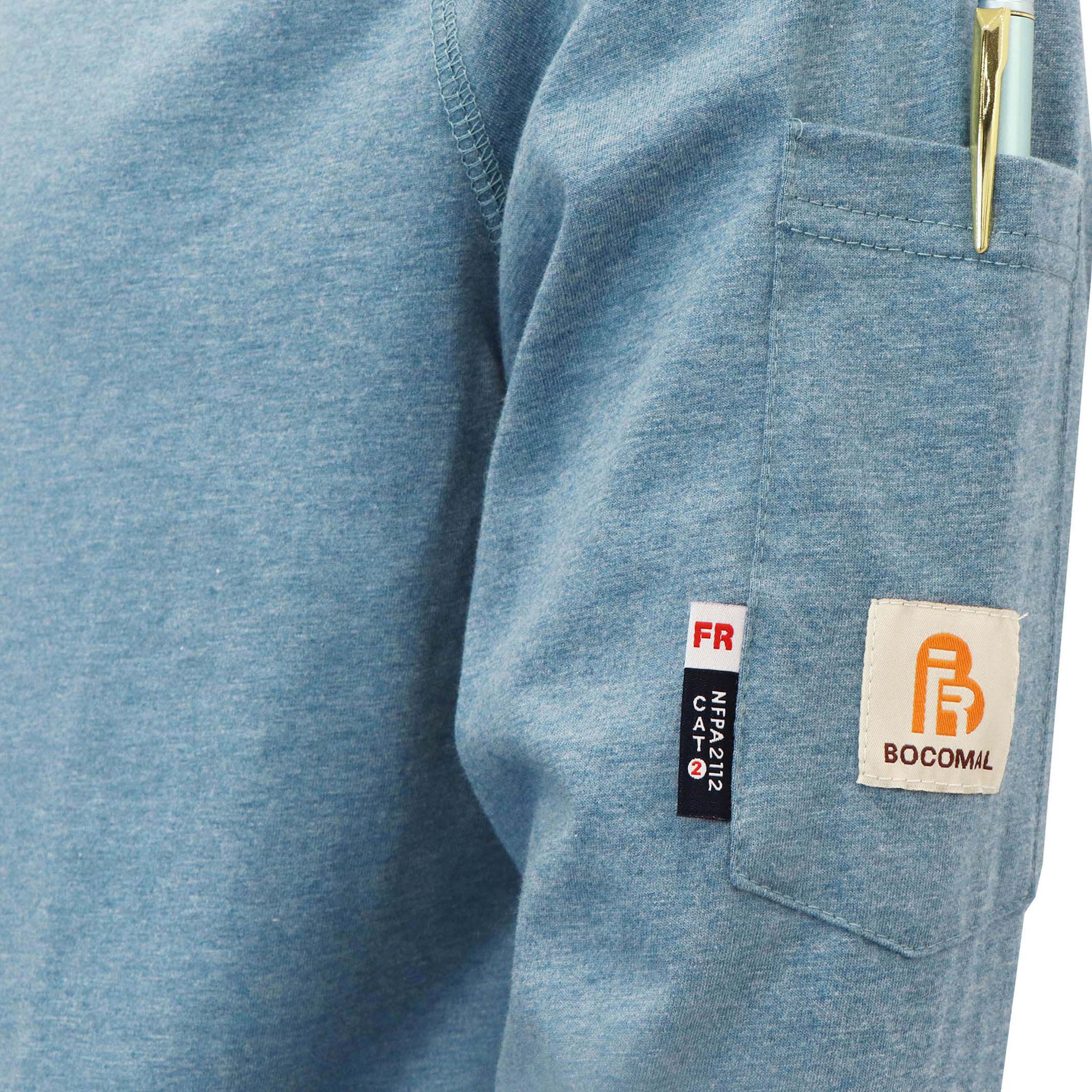 6OZ Buttonless Hoodie T-Shirts/Decorative Thread-6322