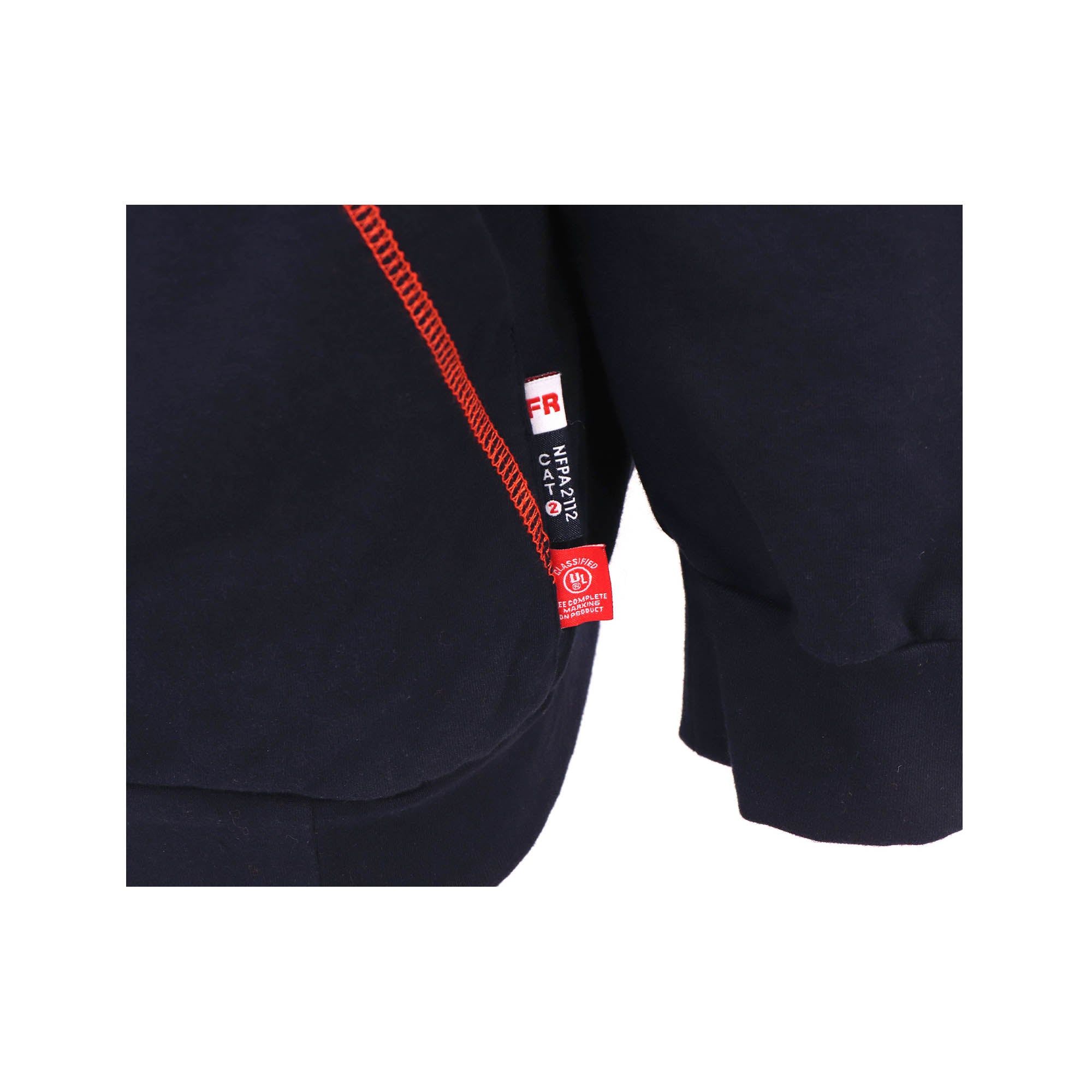 7.5OZ Classic Zipper Hoodies/Decorative Thread-1513