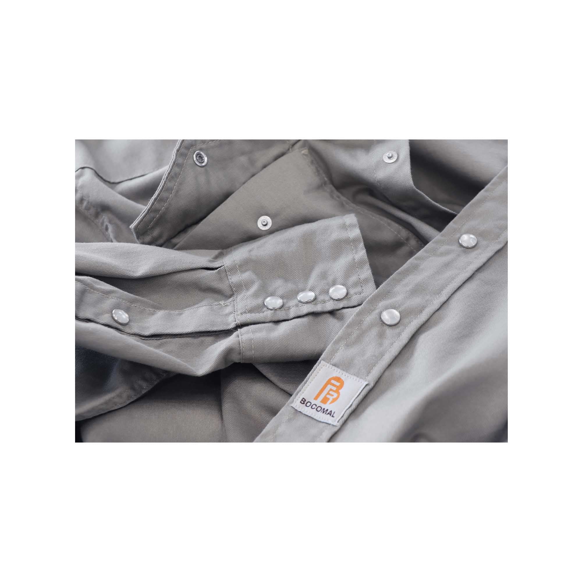 6.5OZ Classic Shirts With Pearl Snap-0901-1