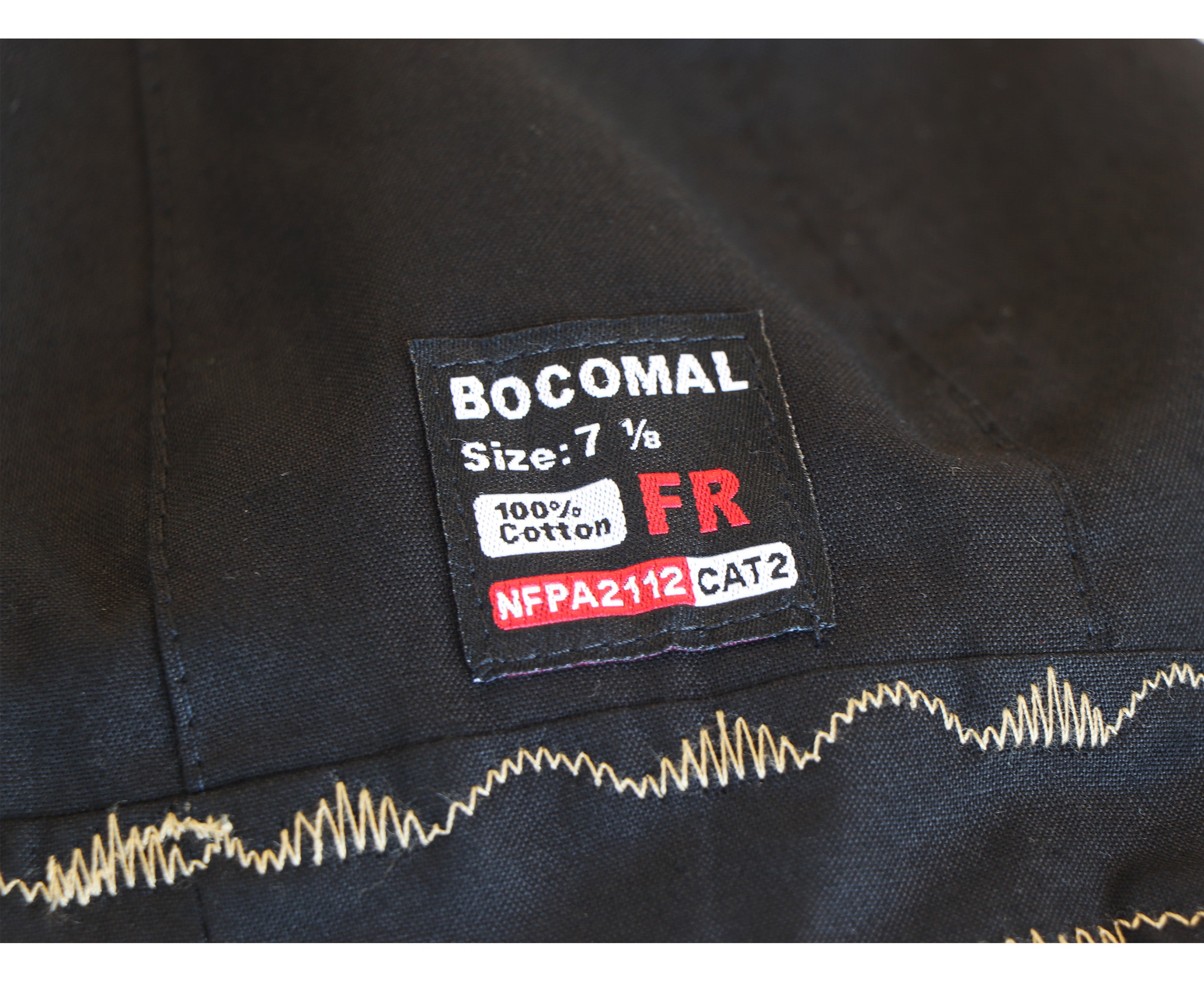 High Deep CAT2 Flame Resistant Midweight 6 Pannel Welder Caps-4801