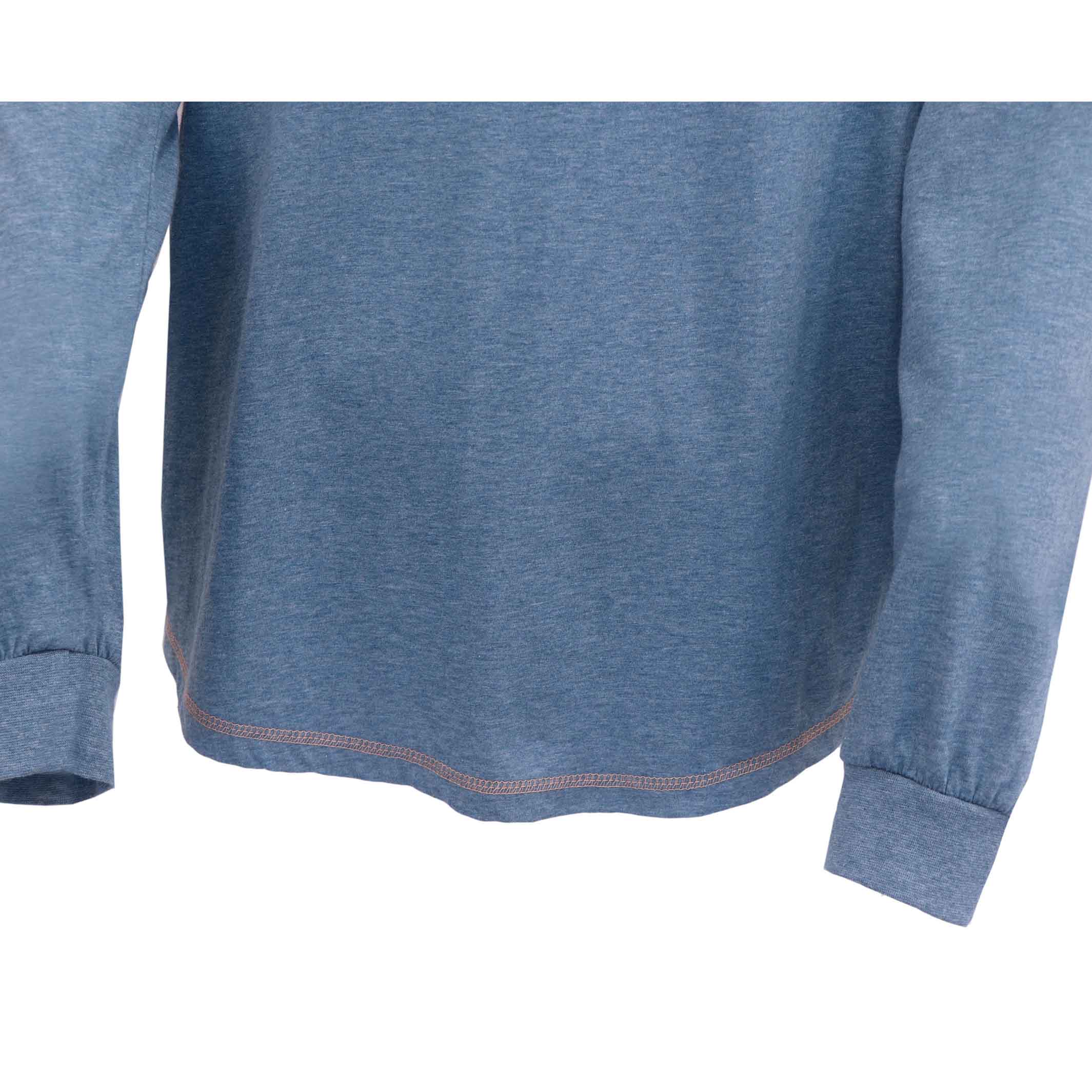 4.5OZ Buttonless Pullover T-Shirts/Decorative Thread-5617