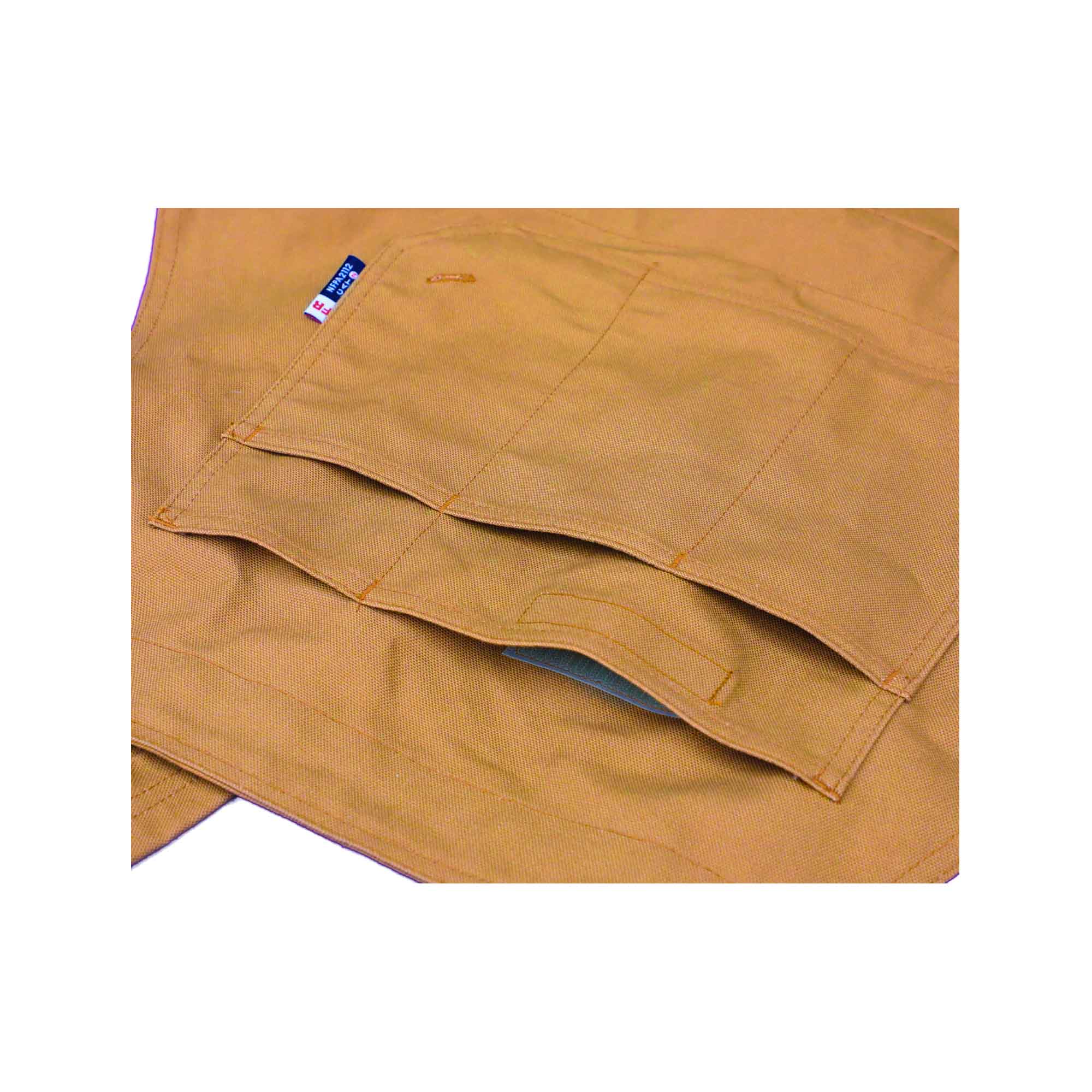 10OZ Bib Overall/Leg Zipper-6704