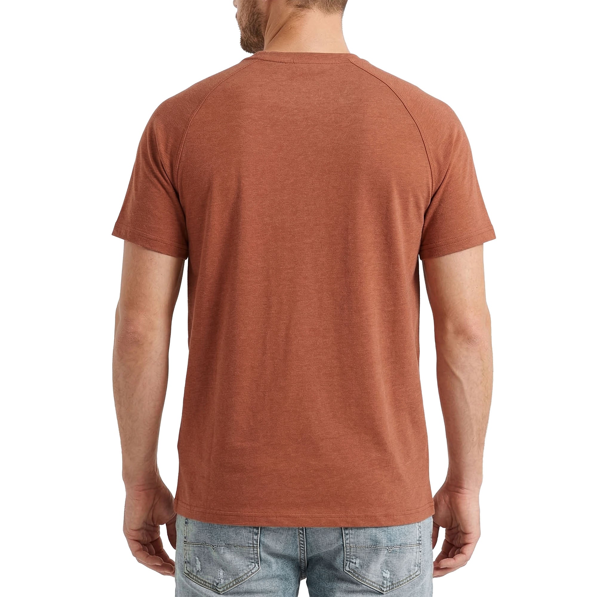 5.5OZ Lightweight Henley Short Sleeve T-Shirts(NON-FR) - TS011M
