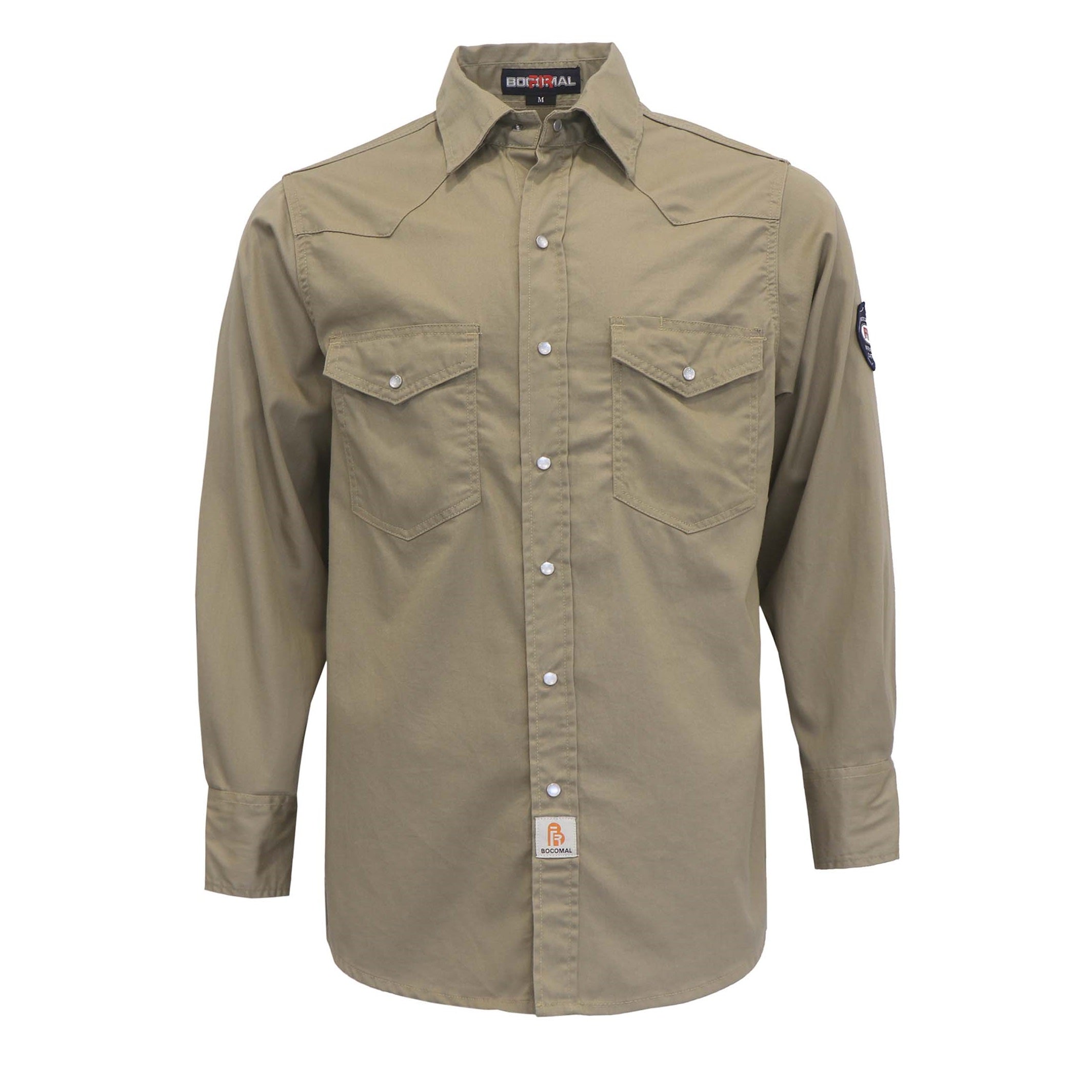6.5OZ Classic Shirts With Pearl Snap-0901-1