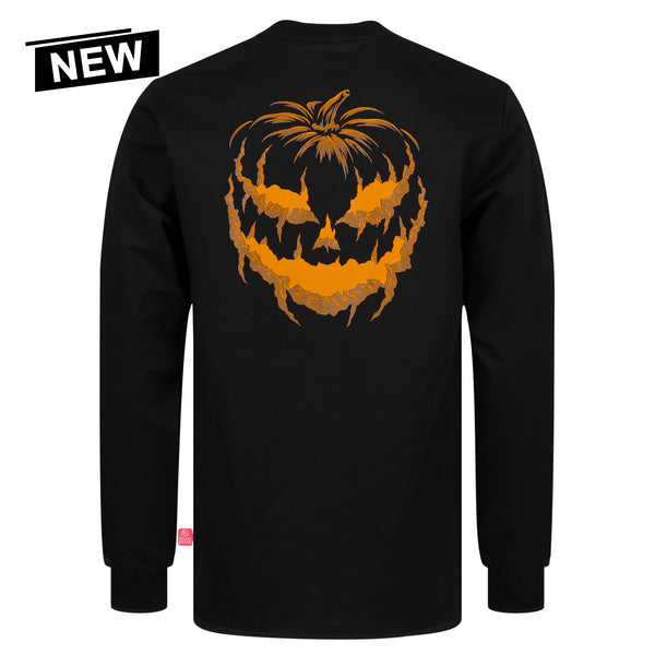 7oz Midweight Flame Resistant Pumpkin Print T-Shirts for Halloween Gifts