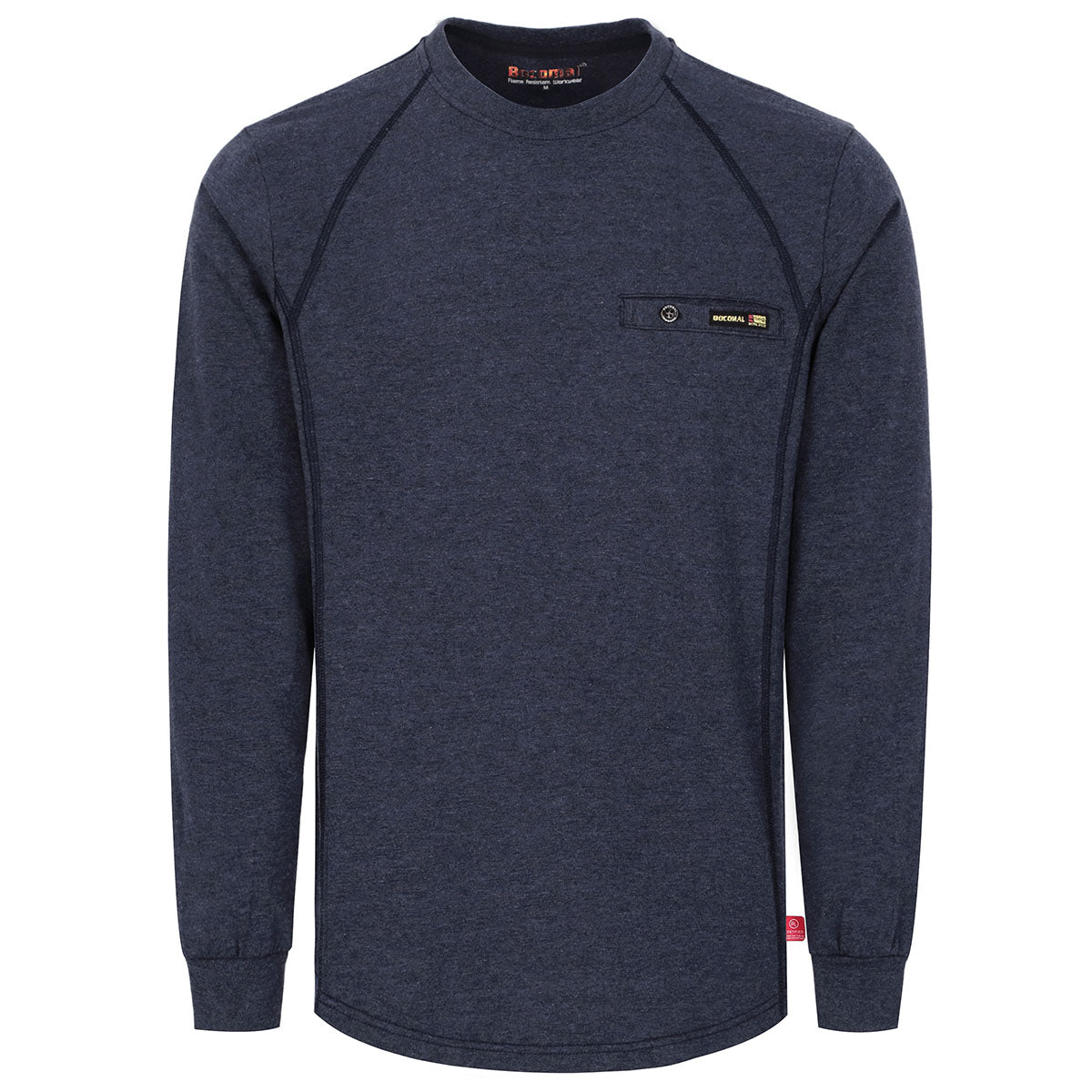 6OZ FR Mid-weight Melt Pocket Crew Neck T-shirts-4422