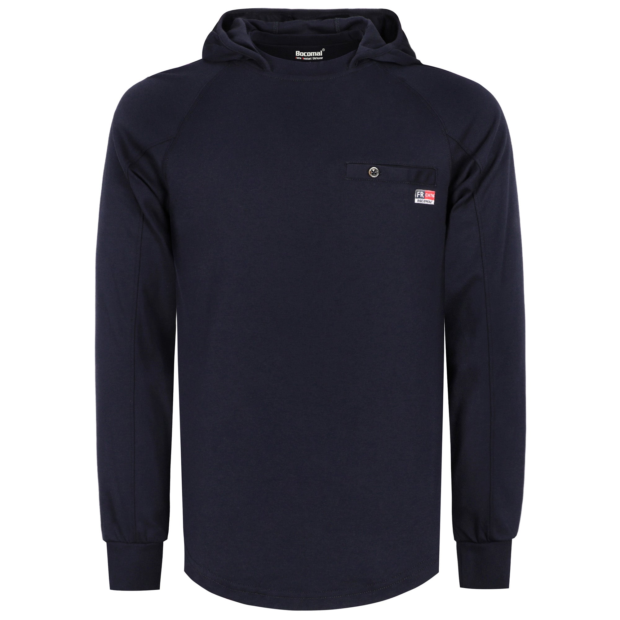 5.5oz Lightweight Flame Resistant Long Sleeve Hoodie Shirt-5808H