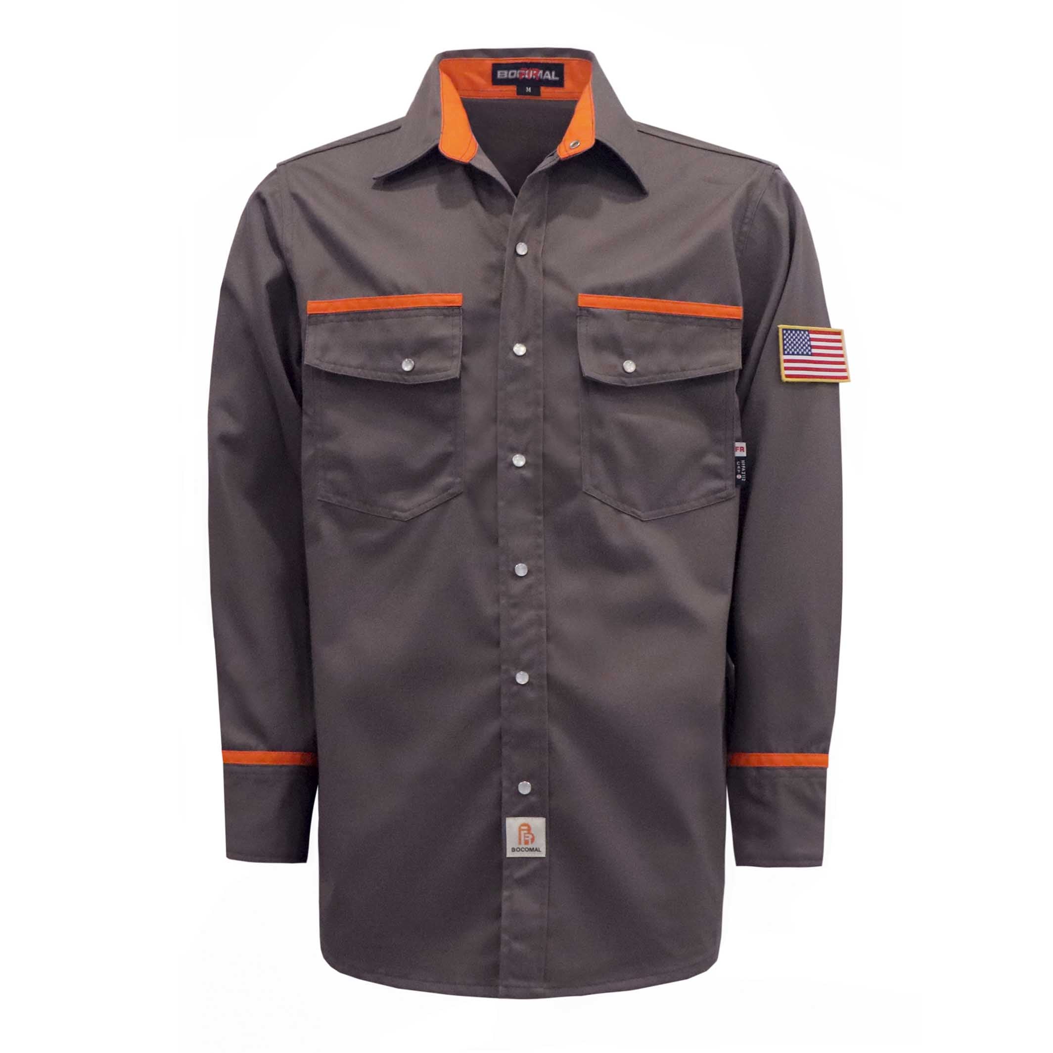 6.5OZ Solid Water & Oil Repellent Work Shirt - 5407