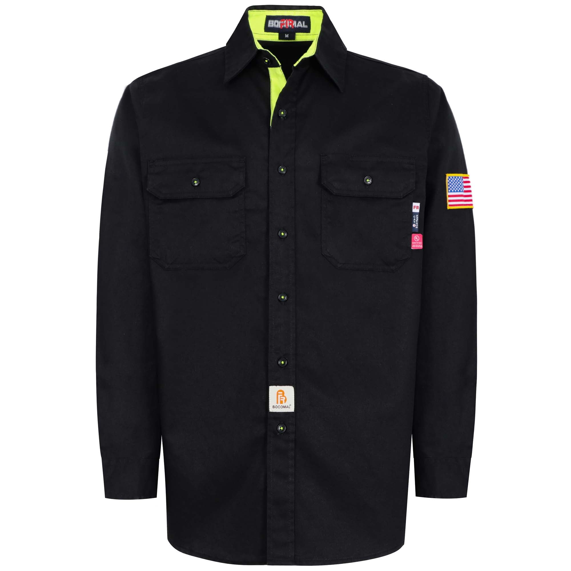 6.5OZ Solid Color Shirt With Water & Oil Repellent Finish-5307