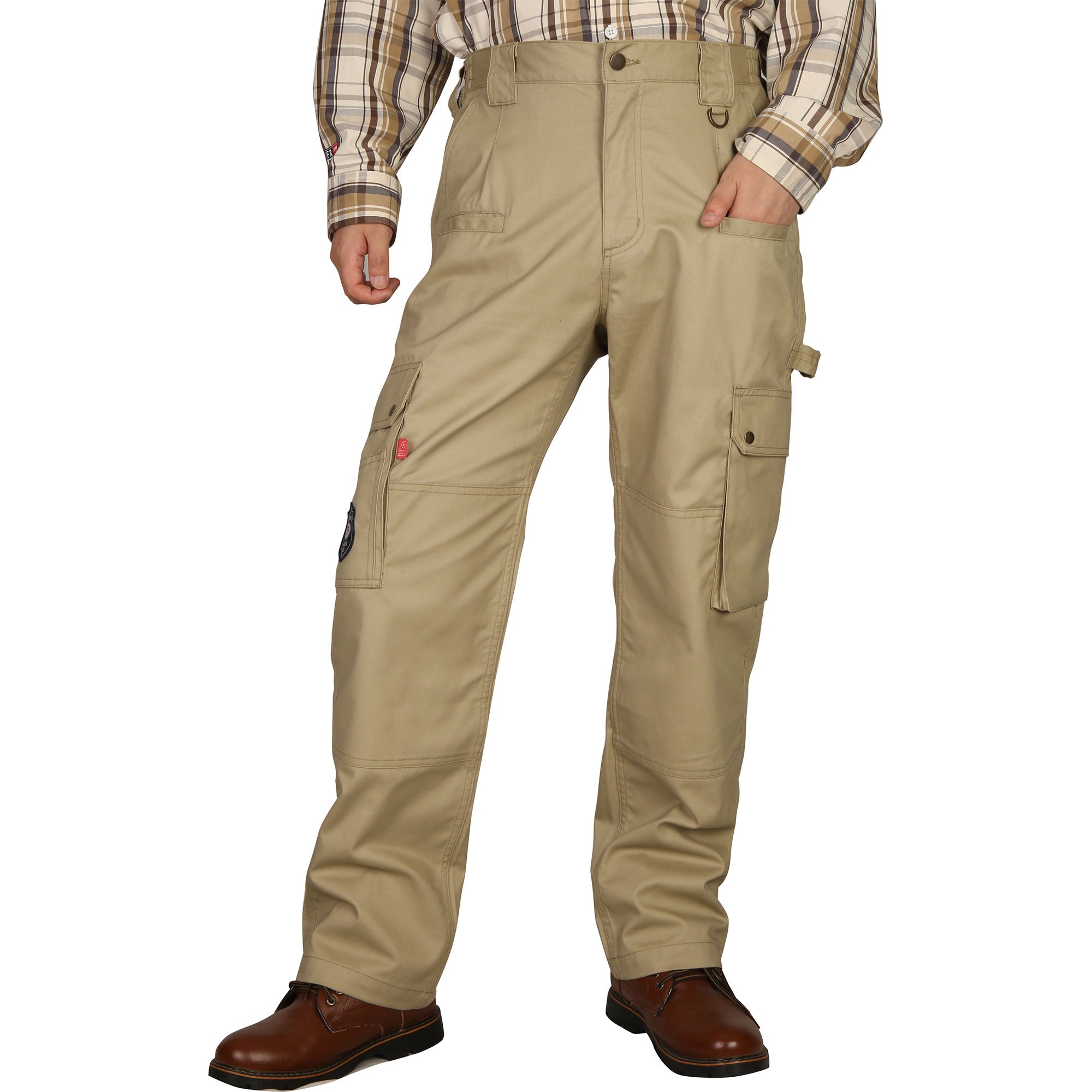 Bocomal FR Pants for Men Cargo Flame Resistant Pants(2112&CAT2