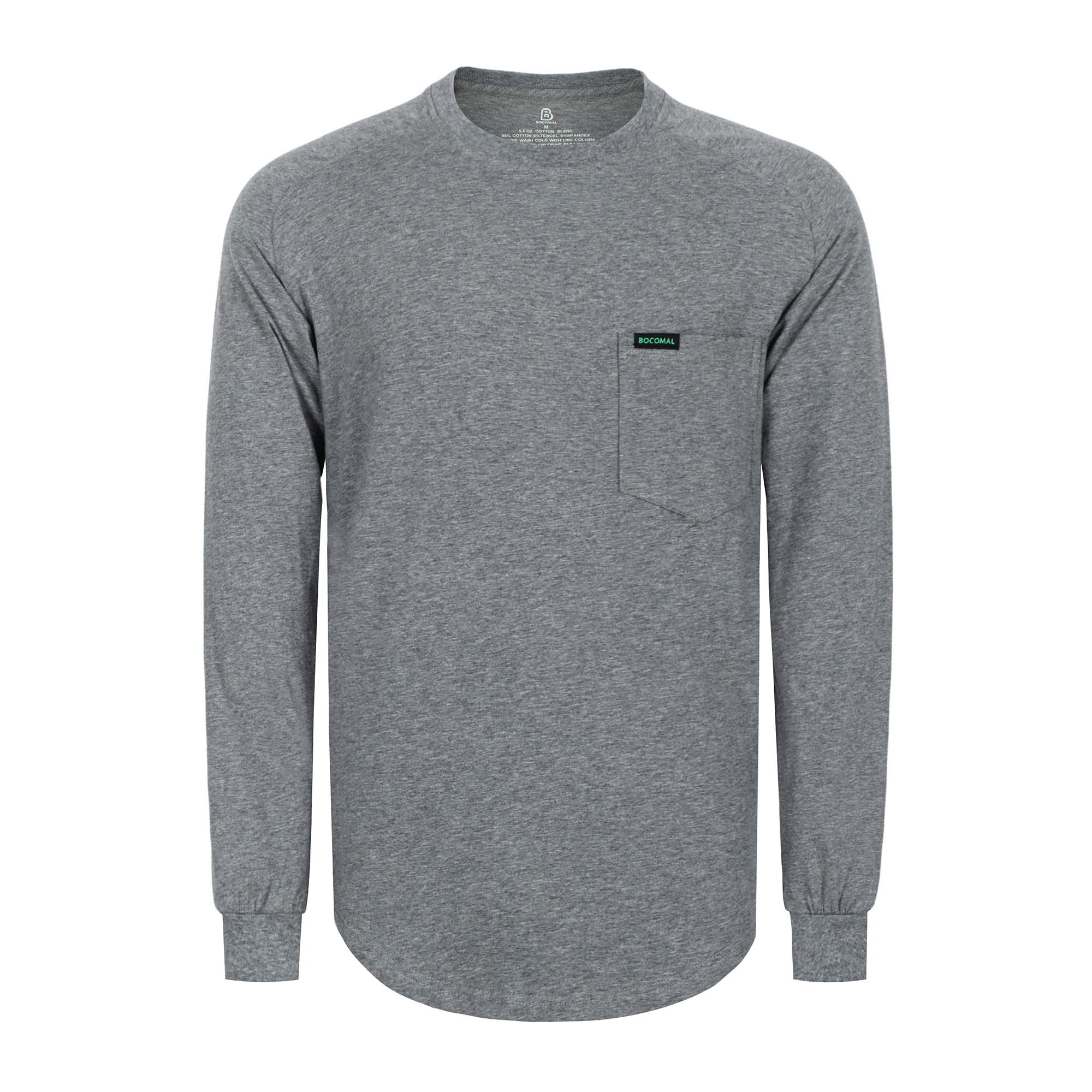 5oz Soft Cotton Tencel Blended Tee Relax Fit T-Shirt-TS011A