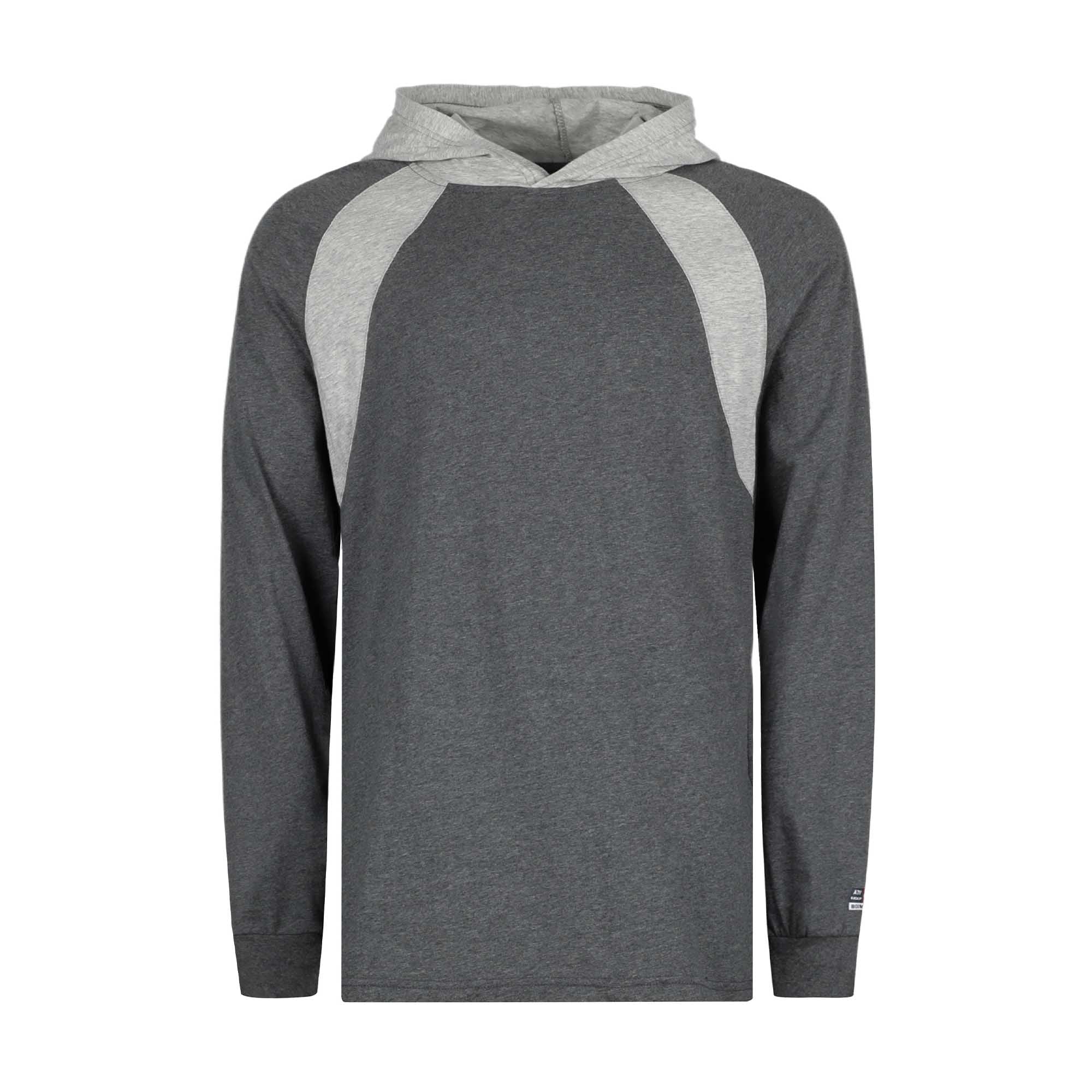 4.5OZ Buttonless Pullover T-Shirts/Contrast Fabric-4117