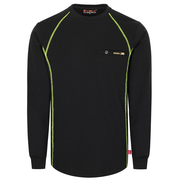 6OZ FR Mid-weight Melt Pocket Crew Neck T-shirts