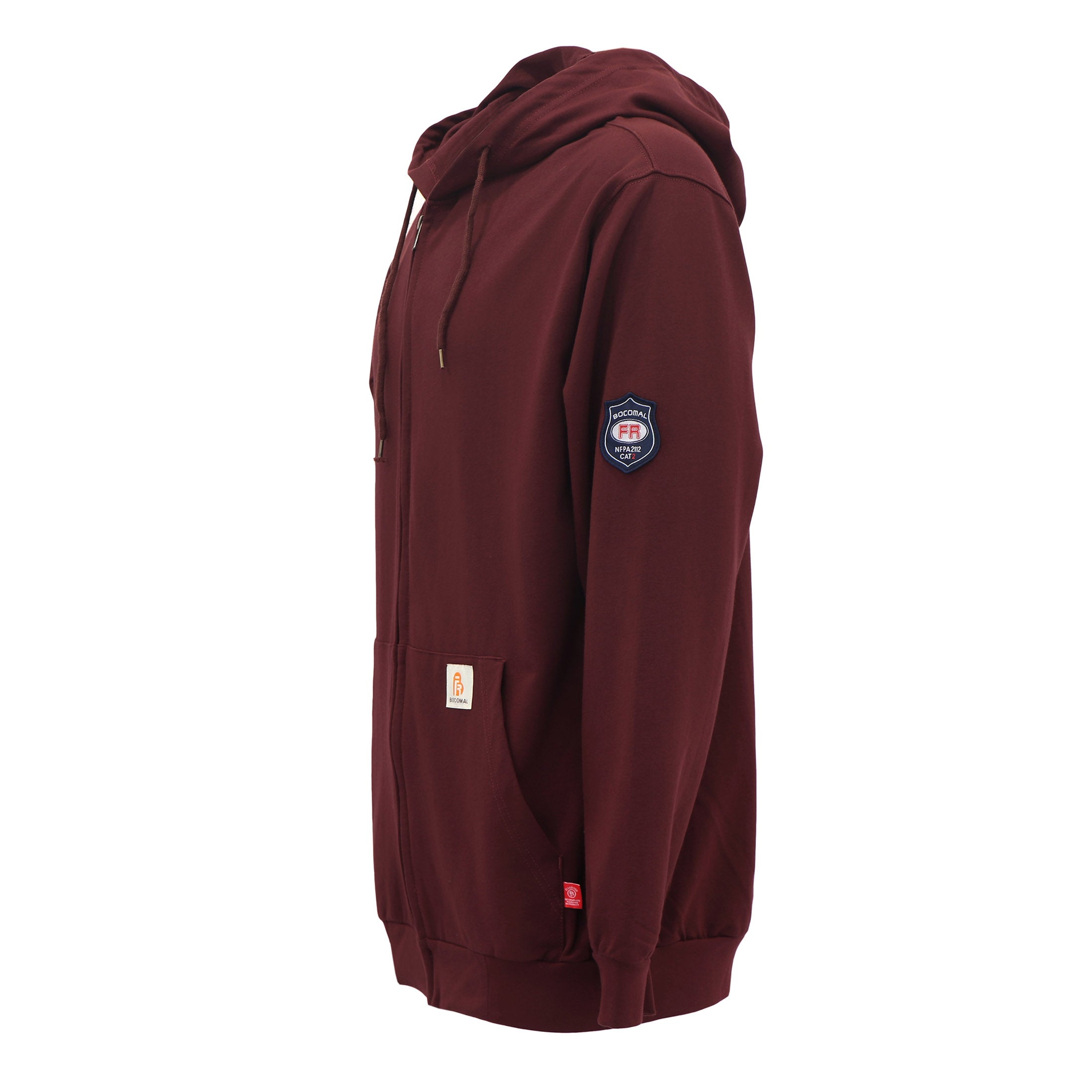 7.5OZ Classic Zipper Hoodies-2513