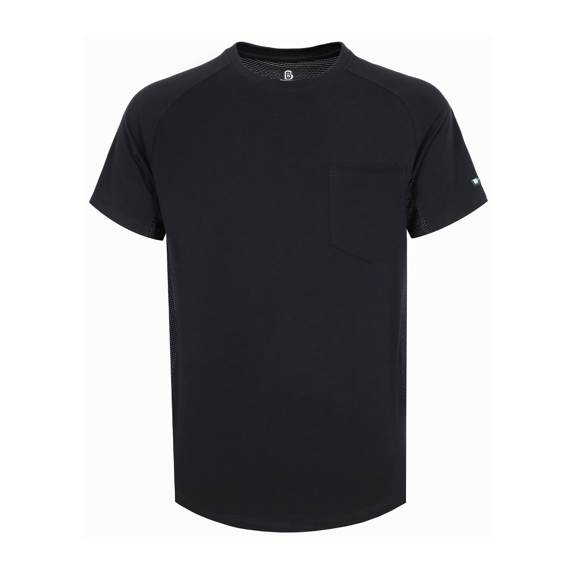 5.5OZ Lightweight Mesh Back Tee (NON-FR)-TS011H