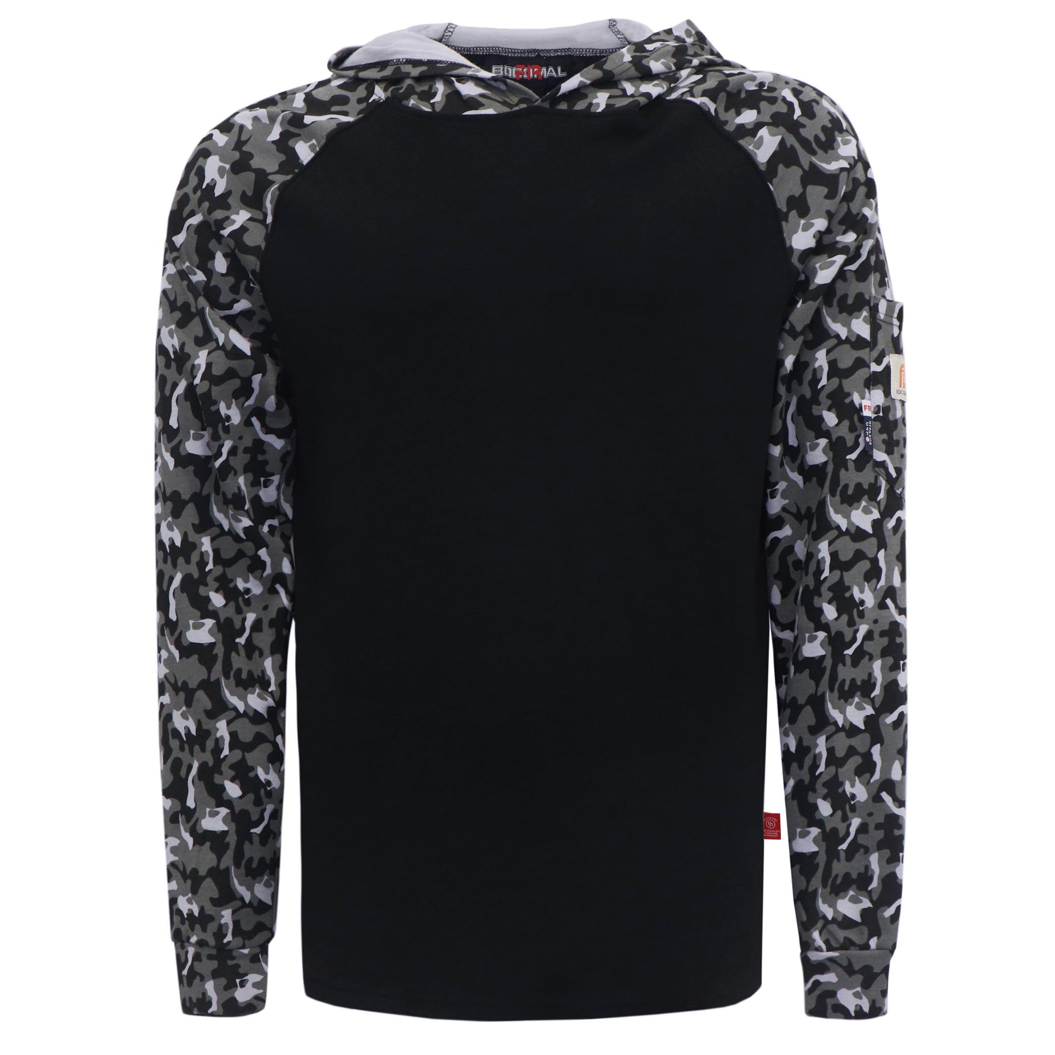 7OZ Buttonless Hoodie T-Shirts/Camouflage-6303