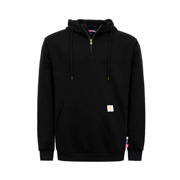 10OZ Classic 1/4 Zipper Pullover Hoodies/Solid Color