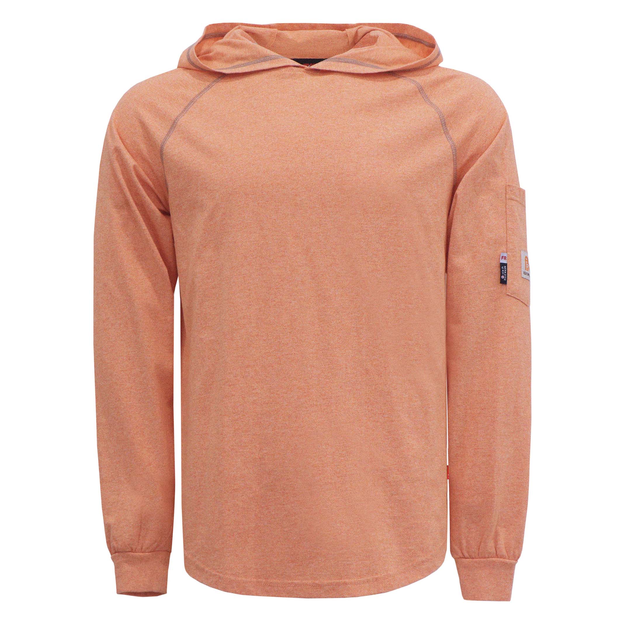 6OZ Buttonless Hoodie T-Shirts/Decorative Thread-6322
