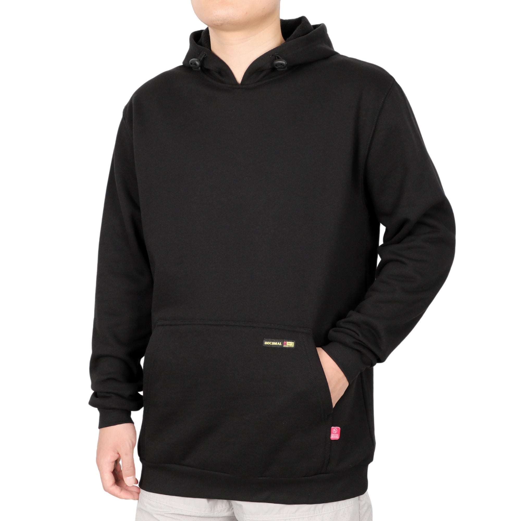 14oz Heavyweight Cotton Fleece FR Hooded Sweatshirts-2619
