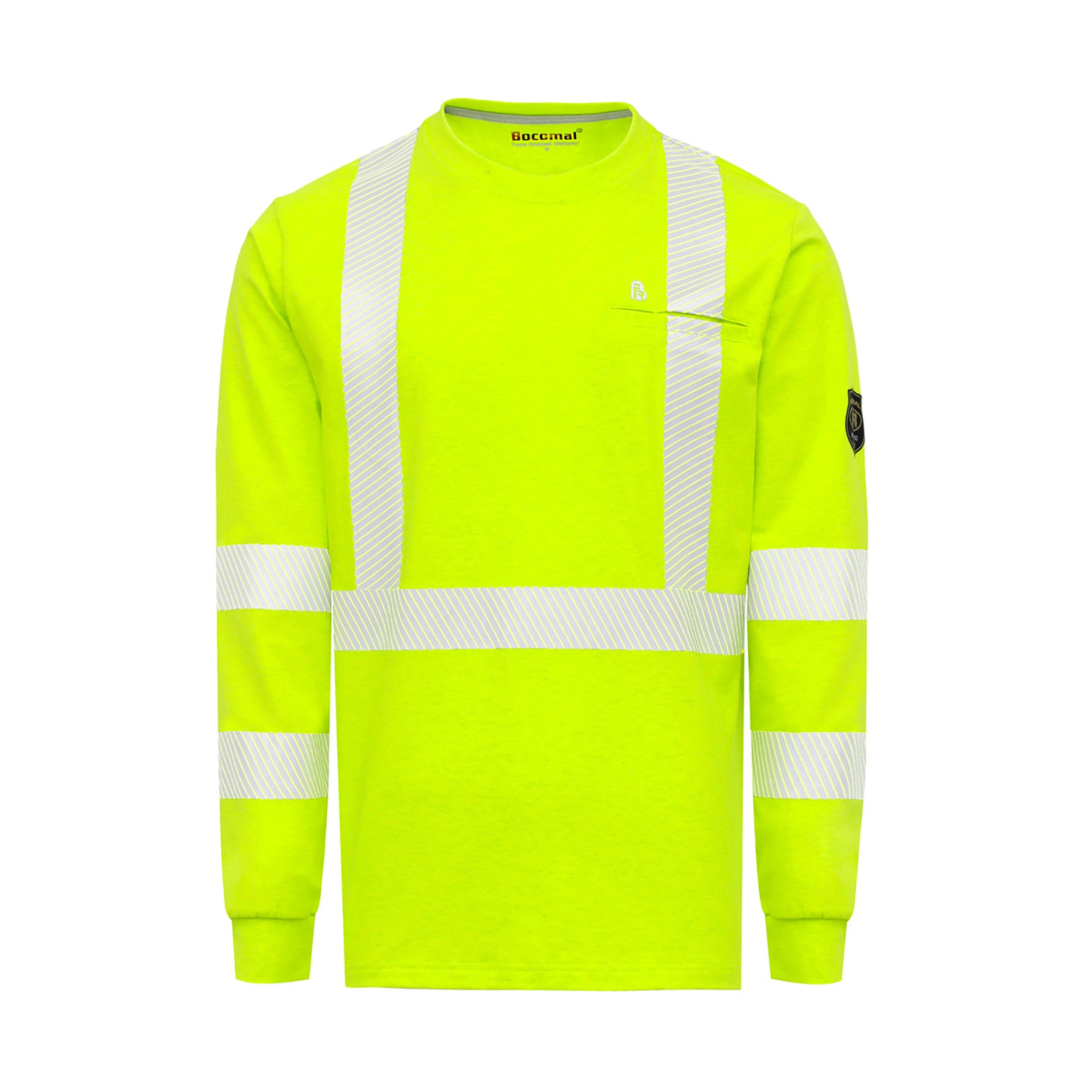 6OZ Hi Vis T-Shirts(Normal Yellow Color)-0624