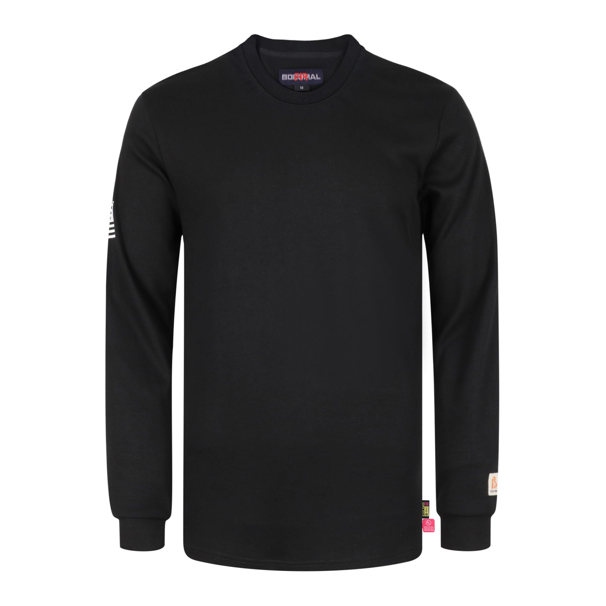 7oz Midweight Flame Resistant Flag/Skull Print Henley T-Shirts NFPA2112 CAT2-D1203