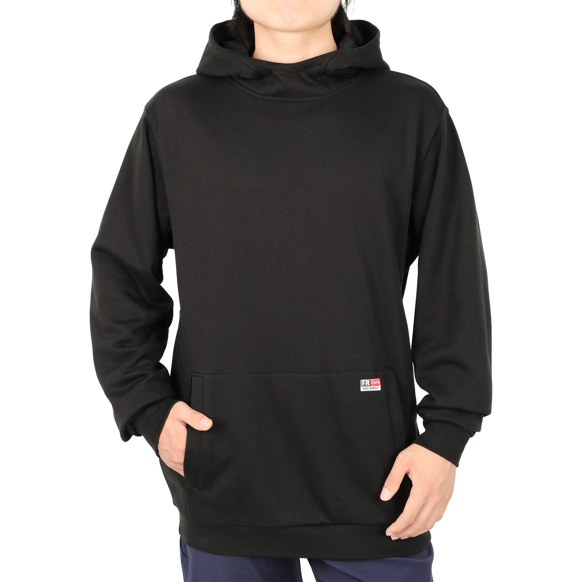 12.5oz Heavyweight Permanent Flame Resistant Modacrylic Cotton Hooded Sweatshirts-9634/9534