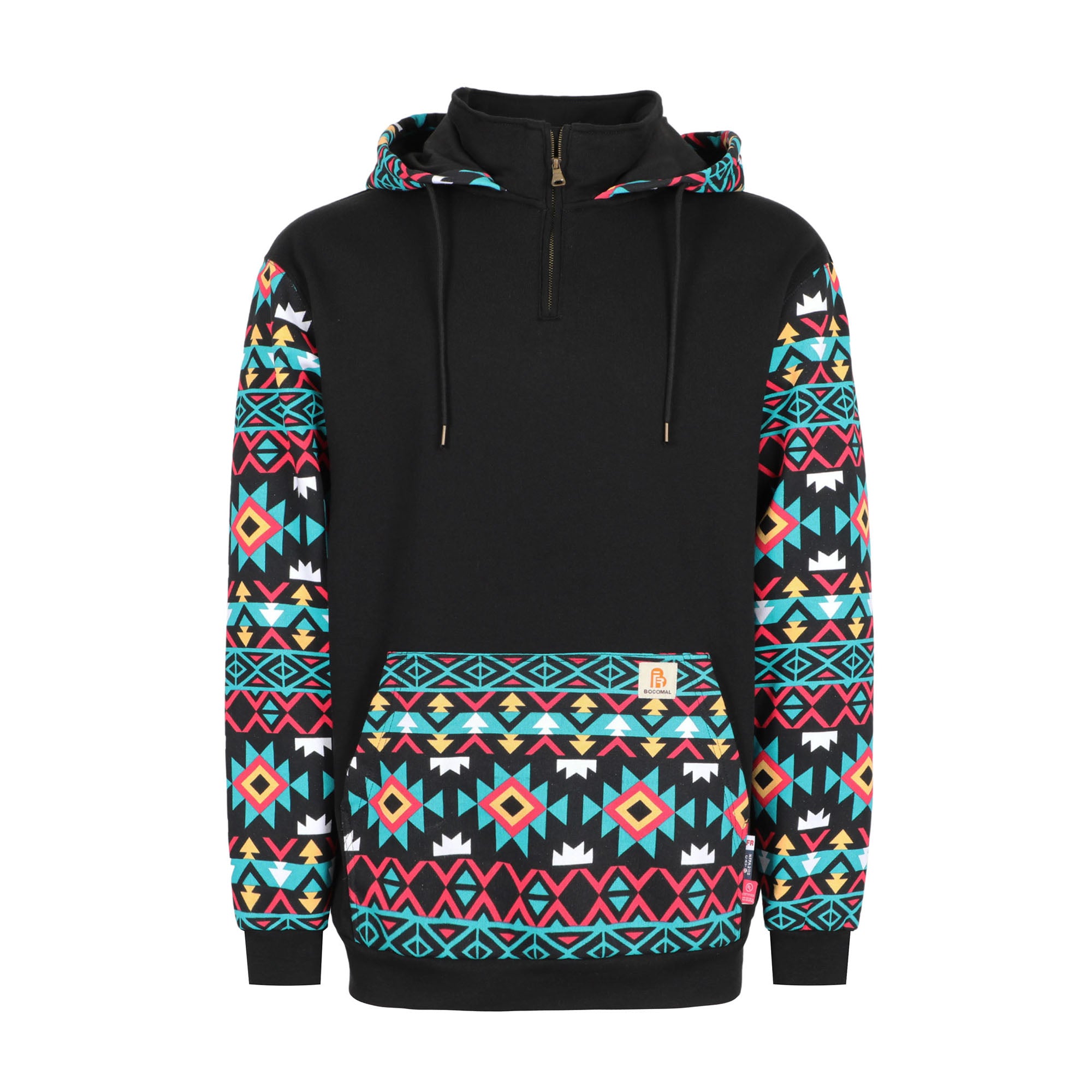 10.5OZ Classic 1/4 Zipper Pullover Hoodies/Printing(Final Sale)-4509P